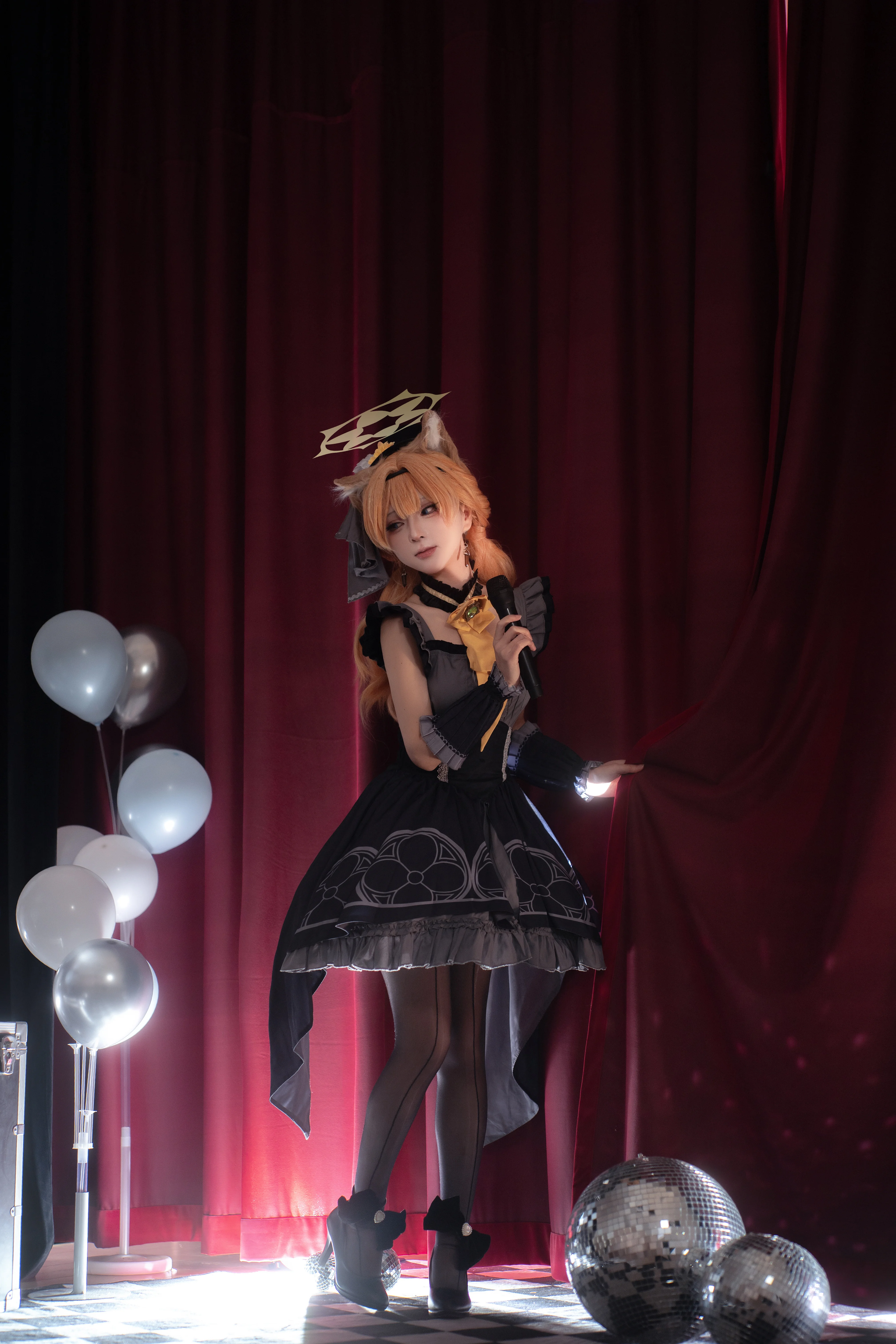 [Iochi Mari cosplay] Blue Archive Idol Moments on Stage - Image 5