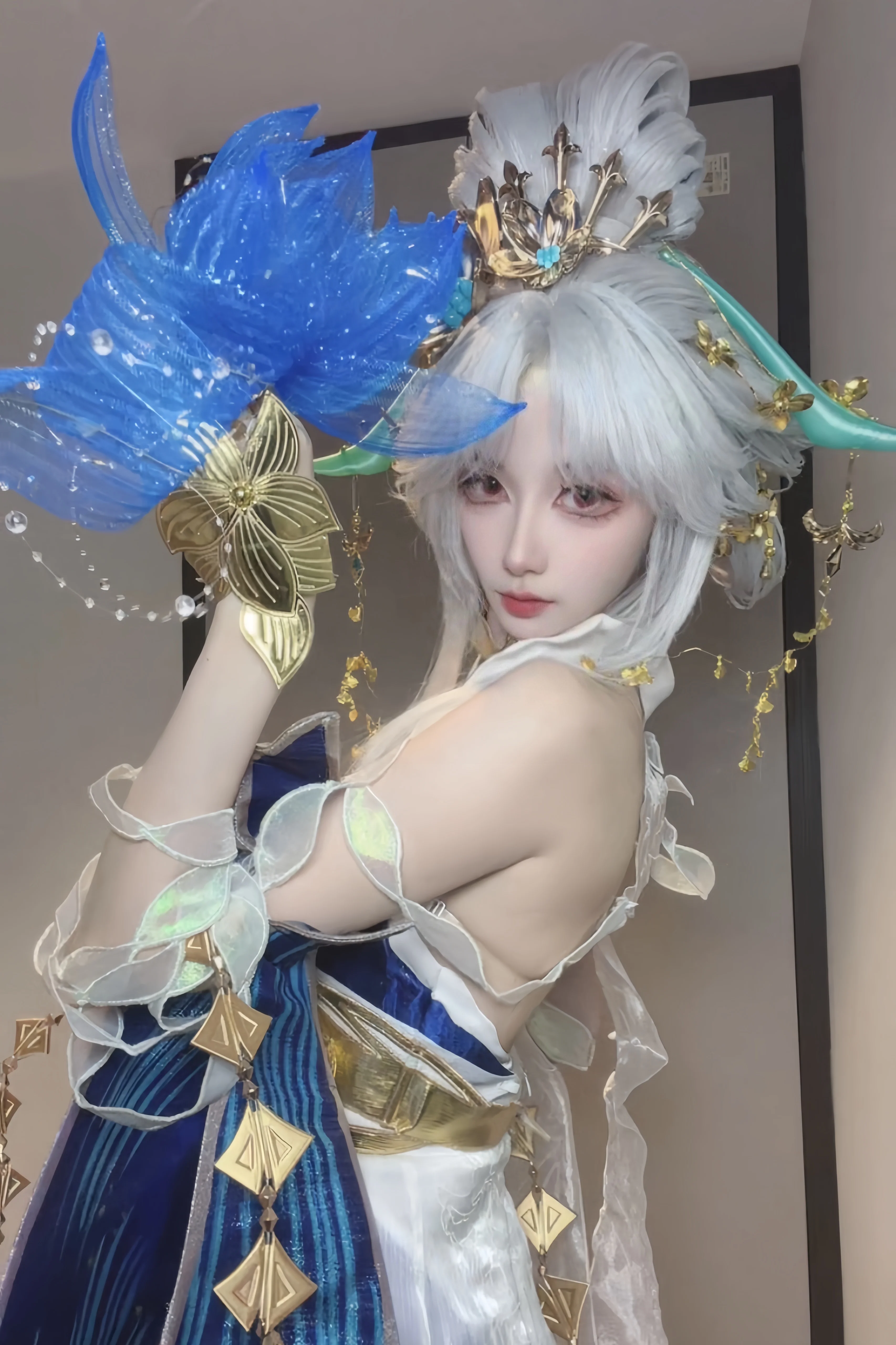 【嫦娥cos】王者荣耀里的落星盏祈愿 - 第 2 张