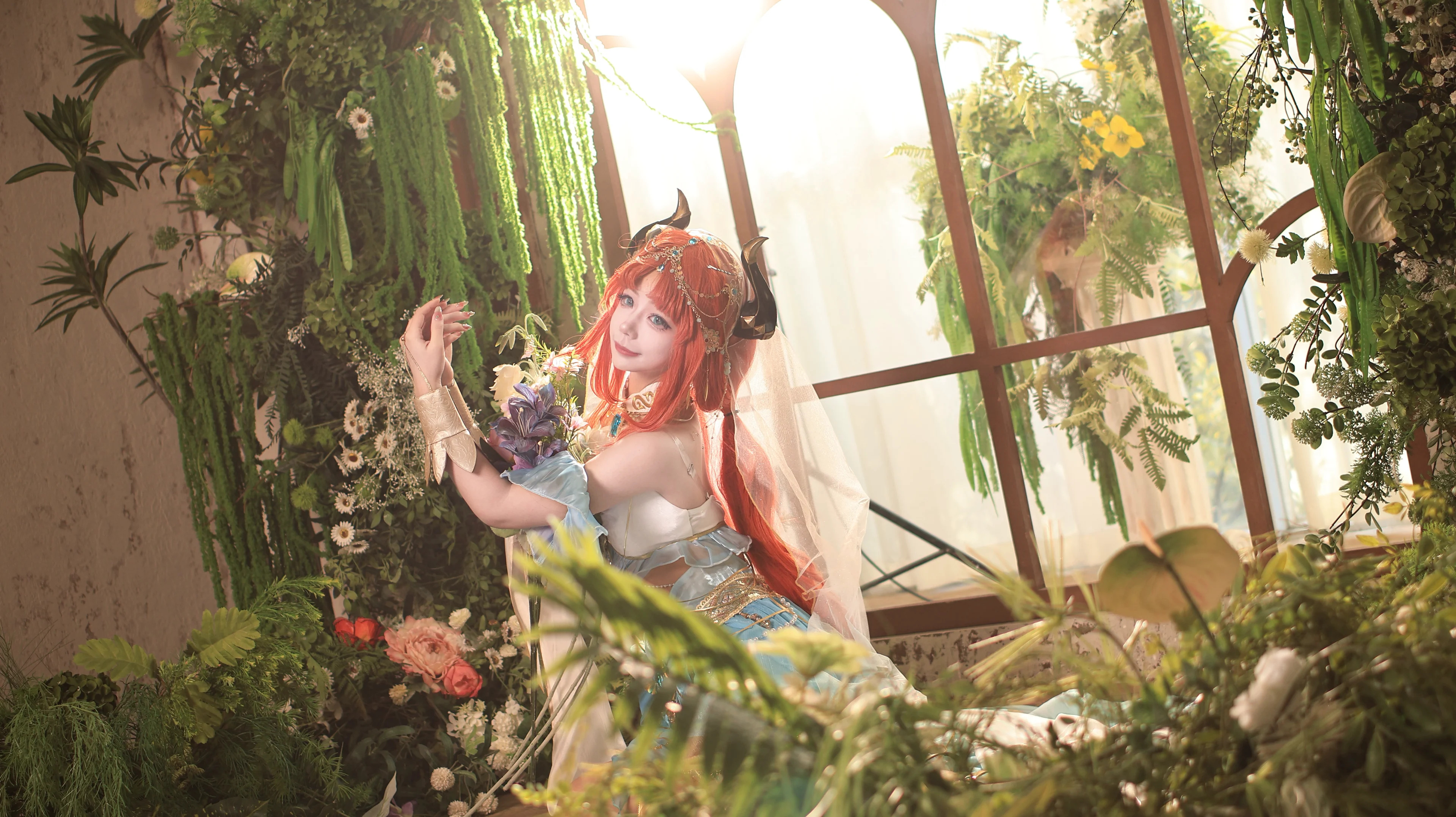 【妮露cos】原神生賀倒計時，森林裡的七重紗之舞
