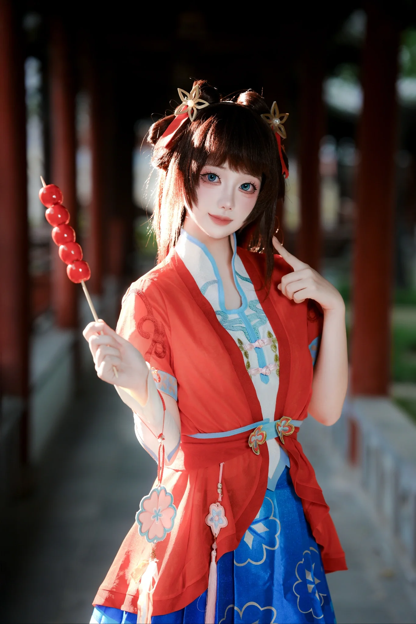 [Xishi cosplay] Delicate Delicacy: Candied Haws and a Girl's Lively Afternoon - Image 7