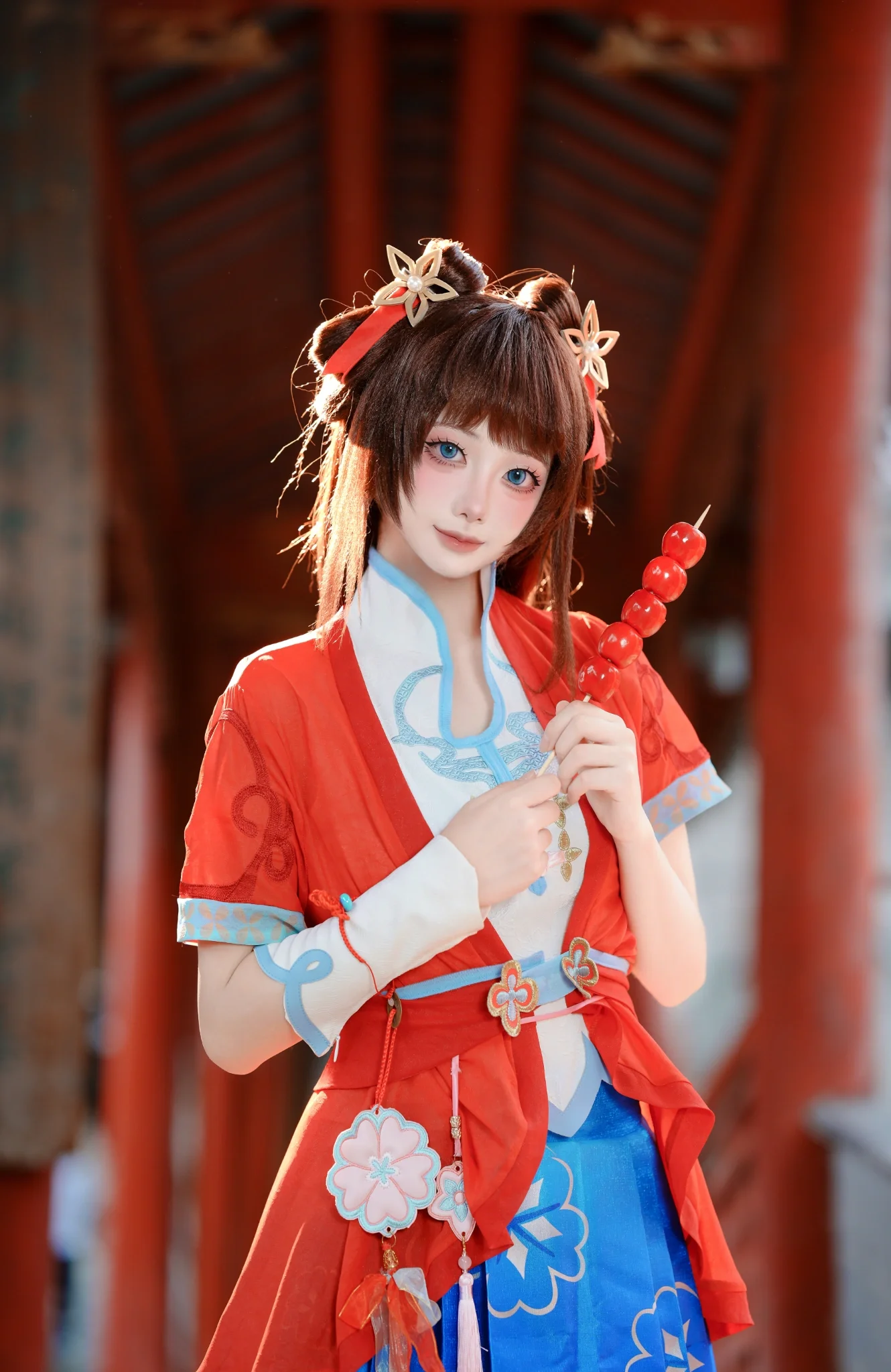 [Xishi cosplay] Delicate Delicacy: Candied Haws and a Girl's Lively Afternoon - Image 8