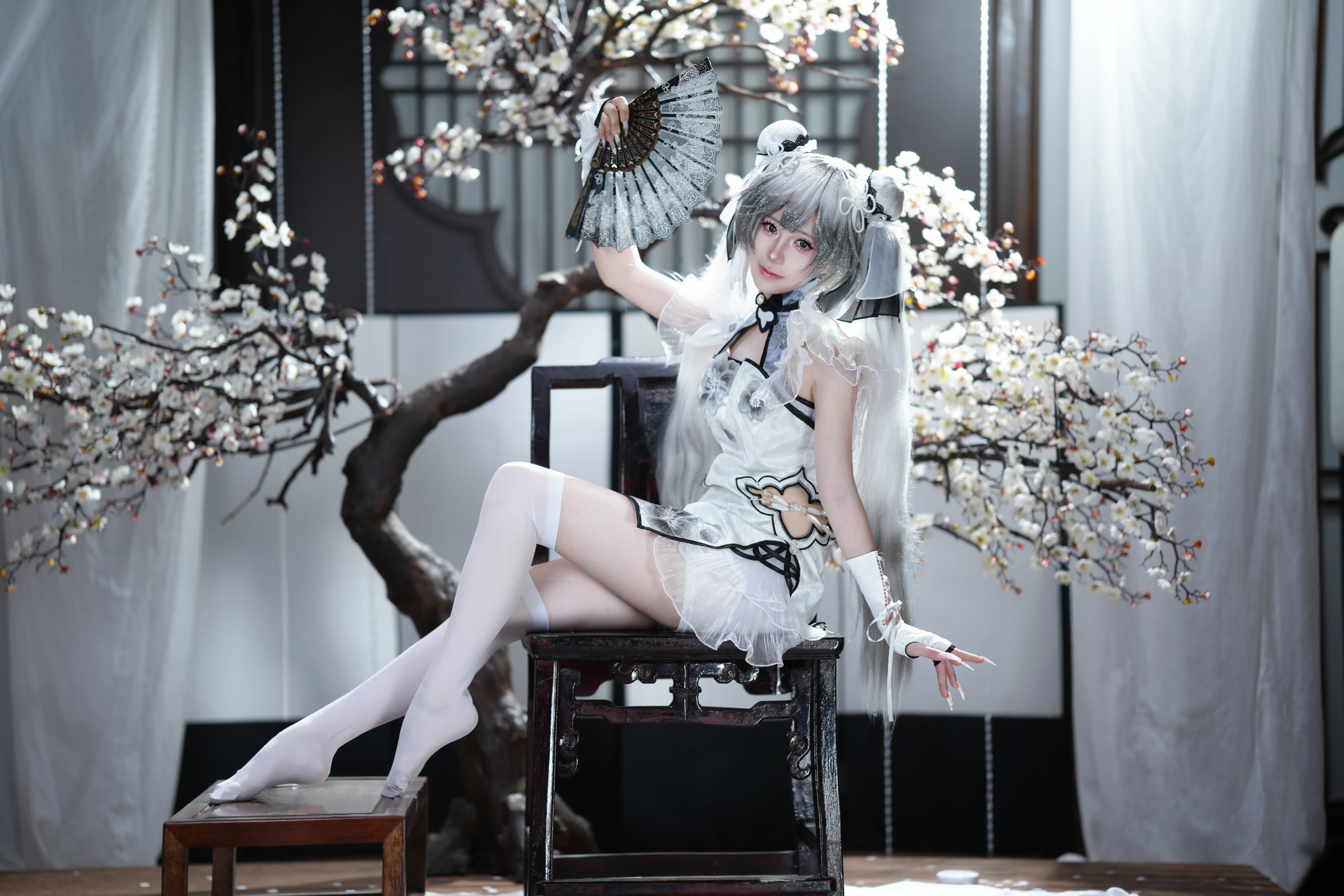 [Yin Ziping cosplay] Chalcedony & Ice Heart in Naraka: Bladepoint Mobile, Please See Ziping for Medical Consultation