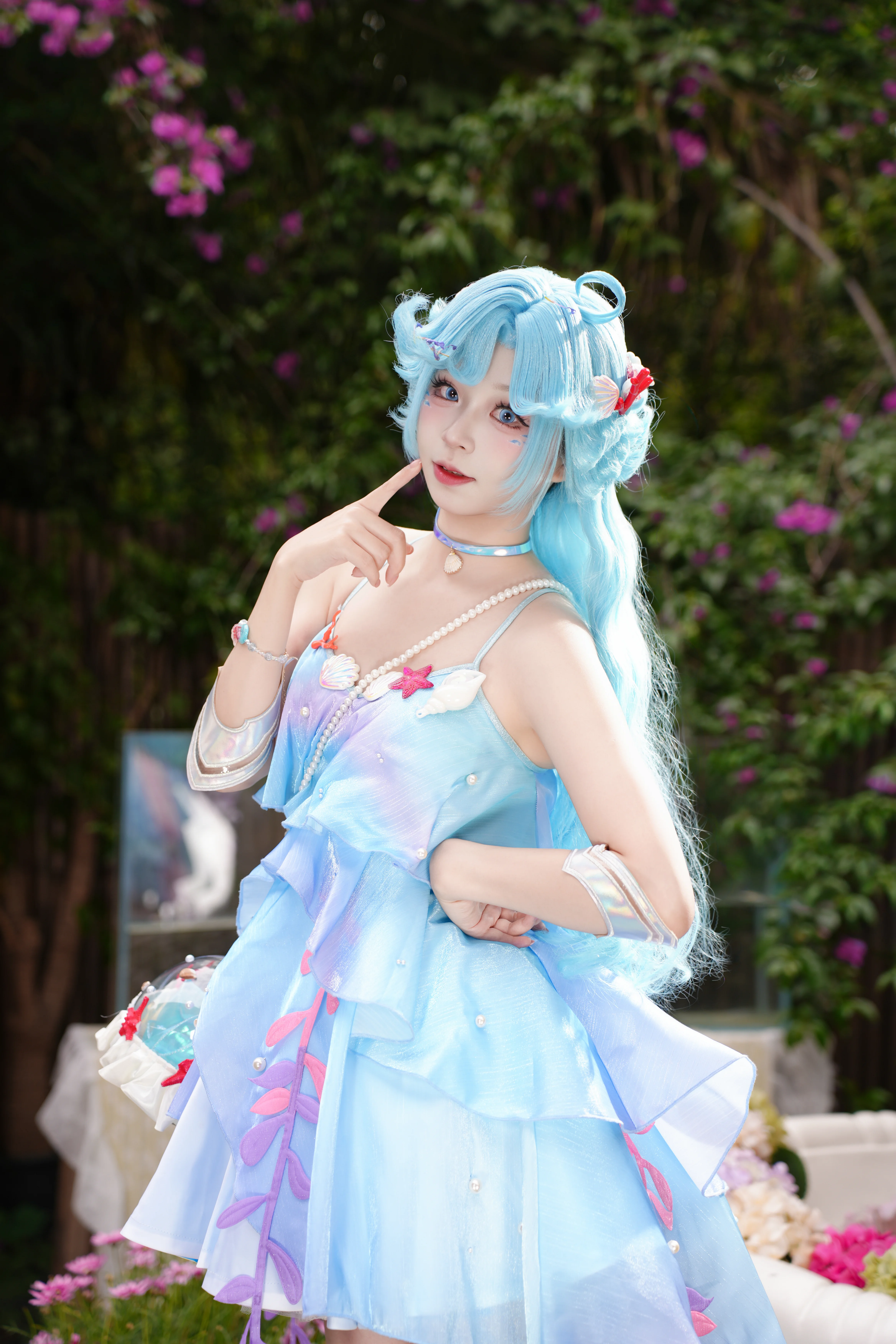【朵莉亞cos】王者榮耀人魚公主的夏日泳池輕語 - 第 8 張