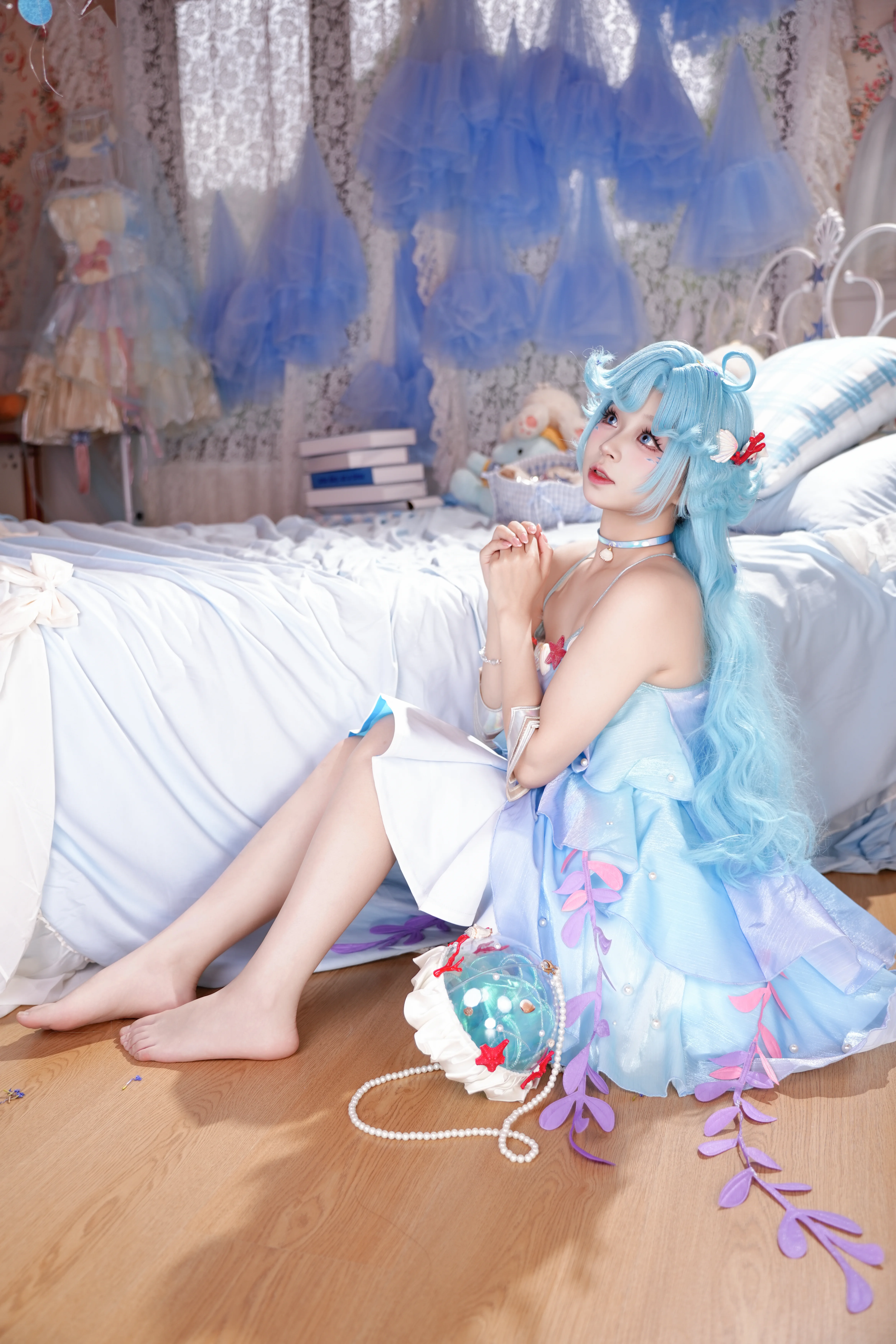 [Dolia cosplay] Transforming into Honor of Kings' Mermaid Princess, a Dreamy and Translucent Summer Vibe - Image 2