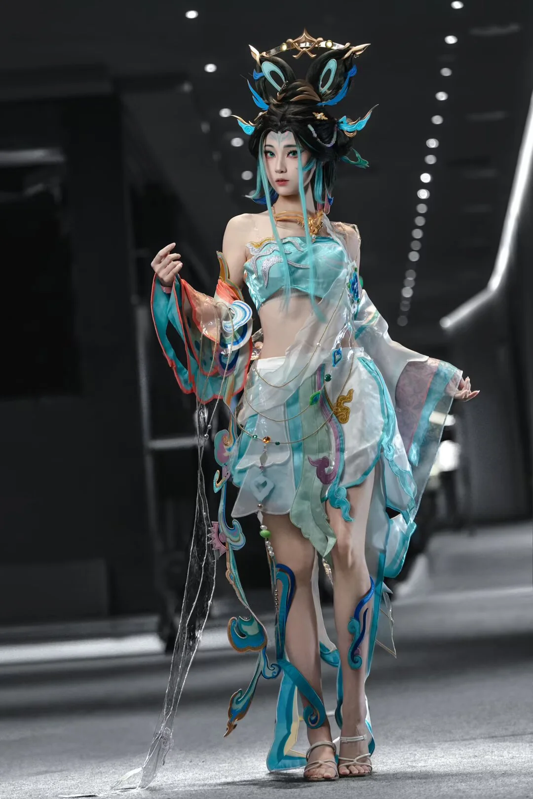 仙气飘飘的国风神女，漫展现场随手拍 - 第 3 张