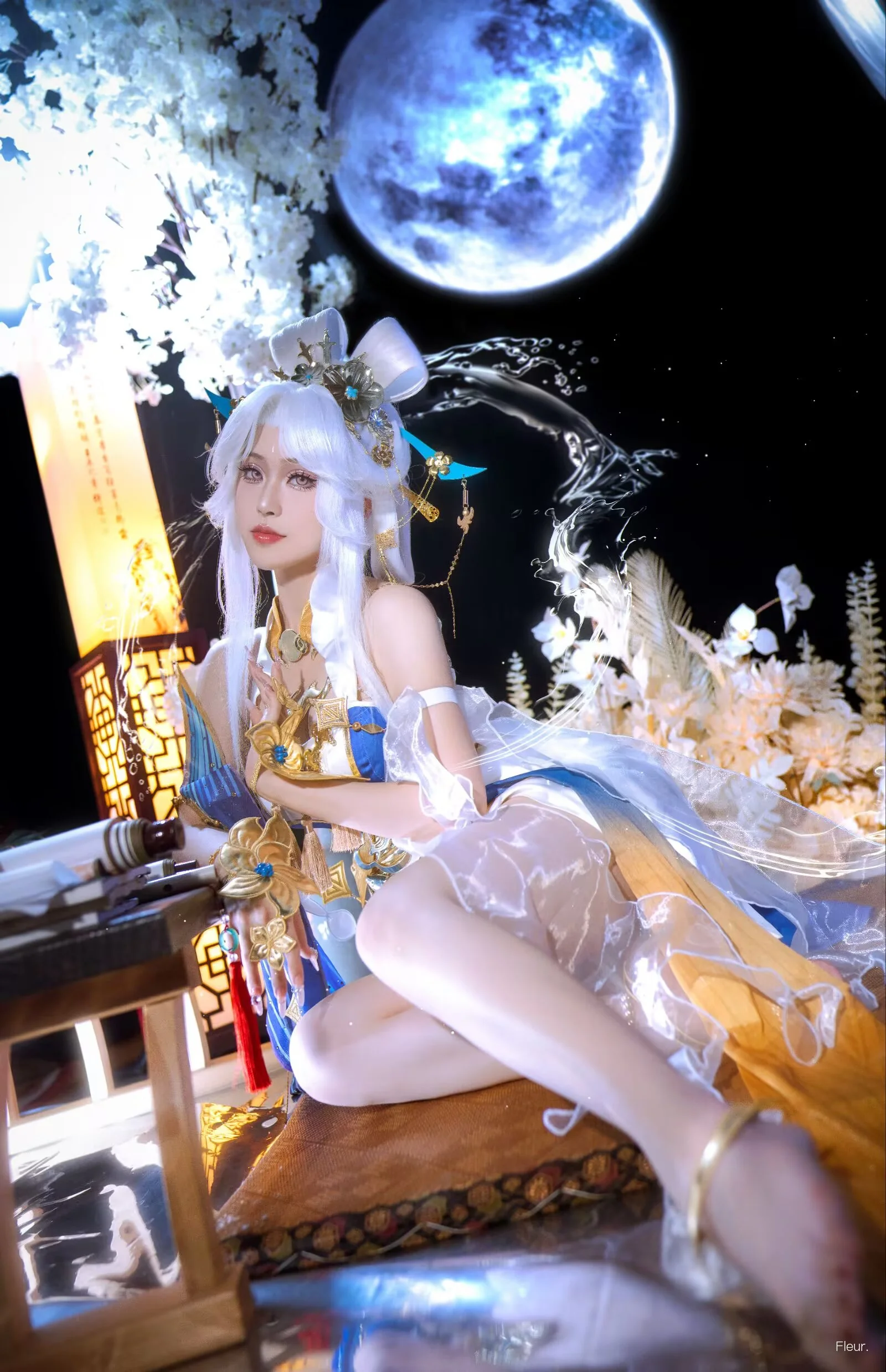 【嫦娥cos】月下等你，一梦千年的怅然