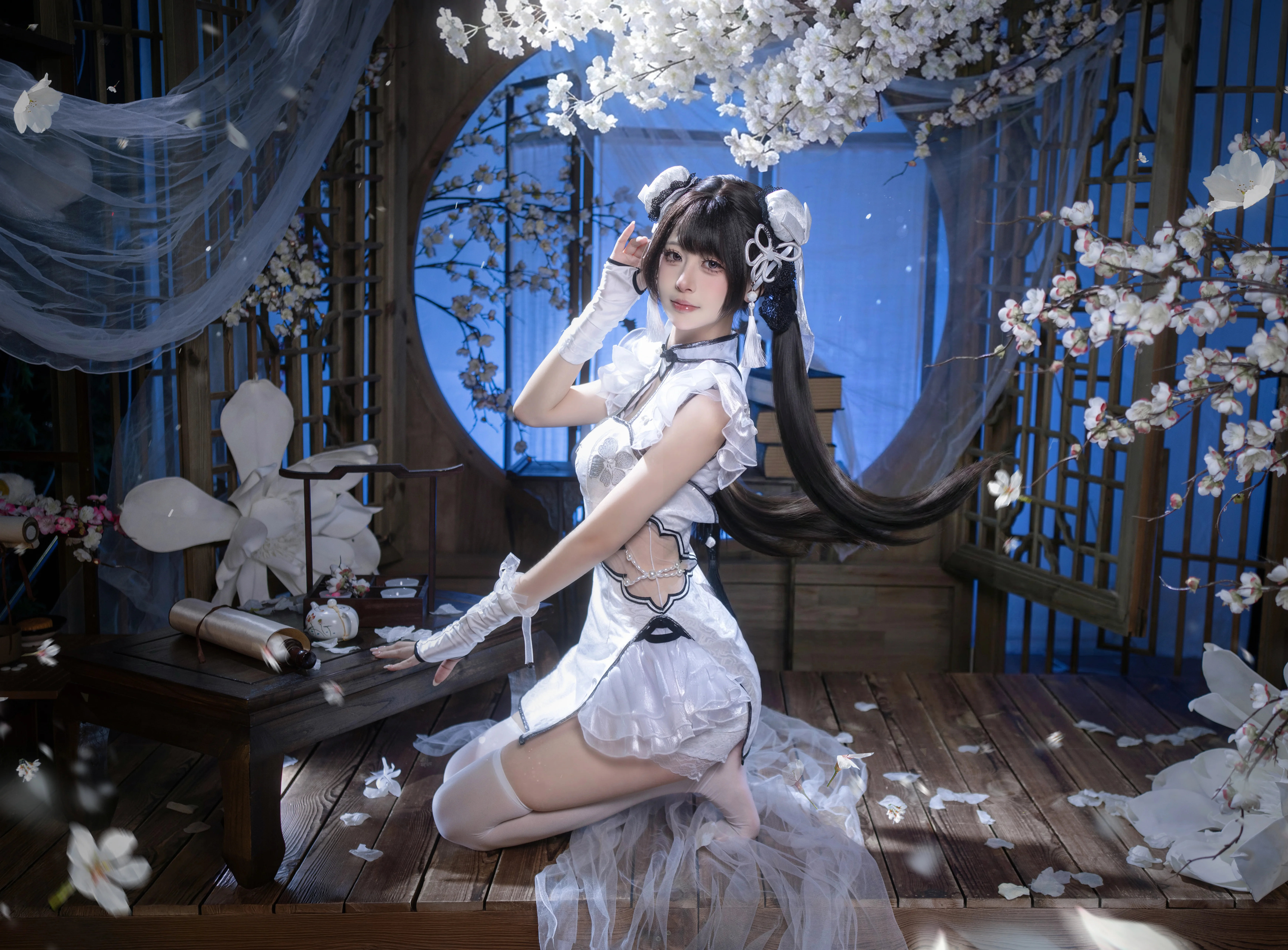 【殷紫萍cos】永劫无间玉髓冰心，持剑回眸的一瞬 - 第 3 张