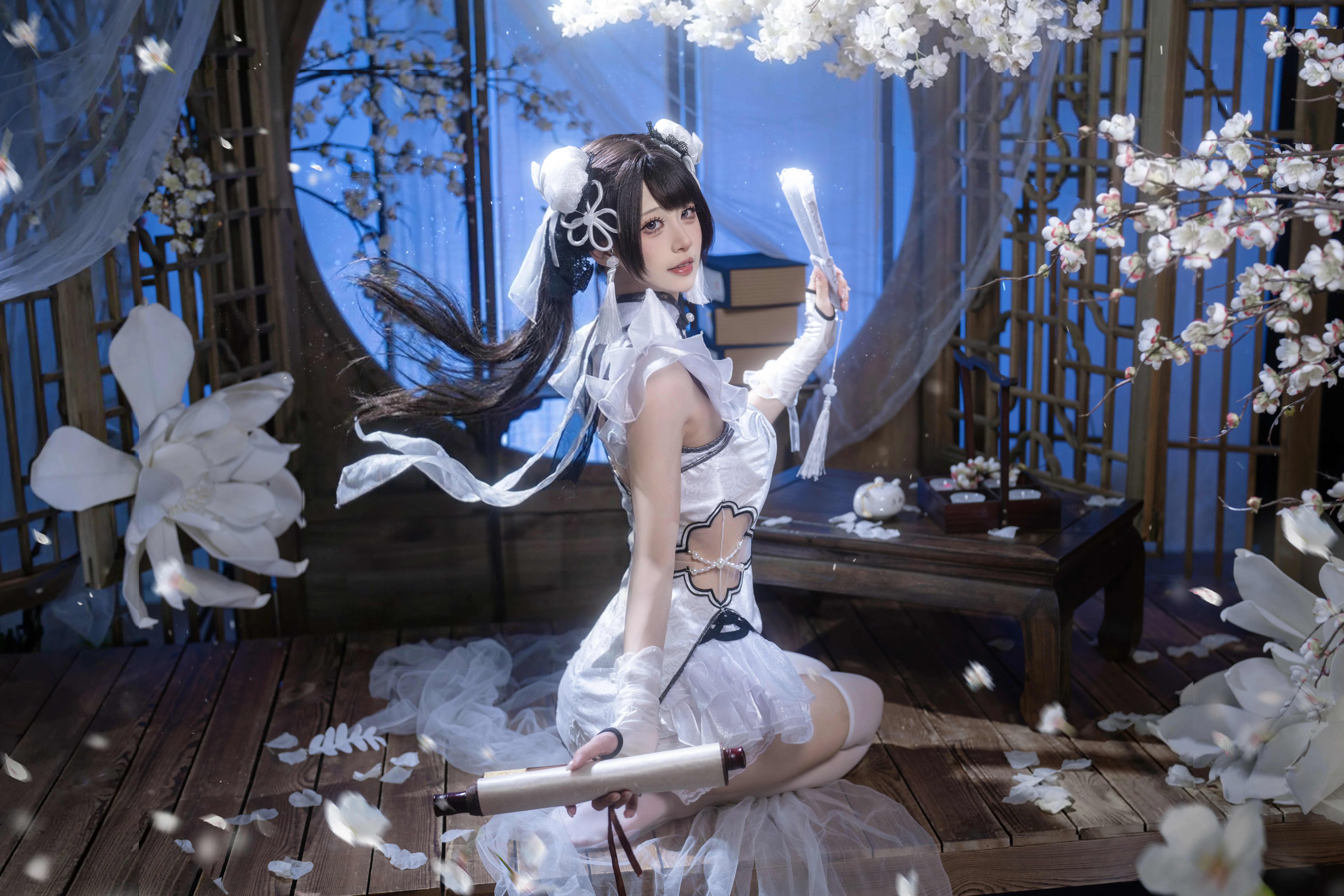 【殷紫萍cos】永劫无间玉髓冰心，持剑回眸的一瞬 - 第 4 张