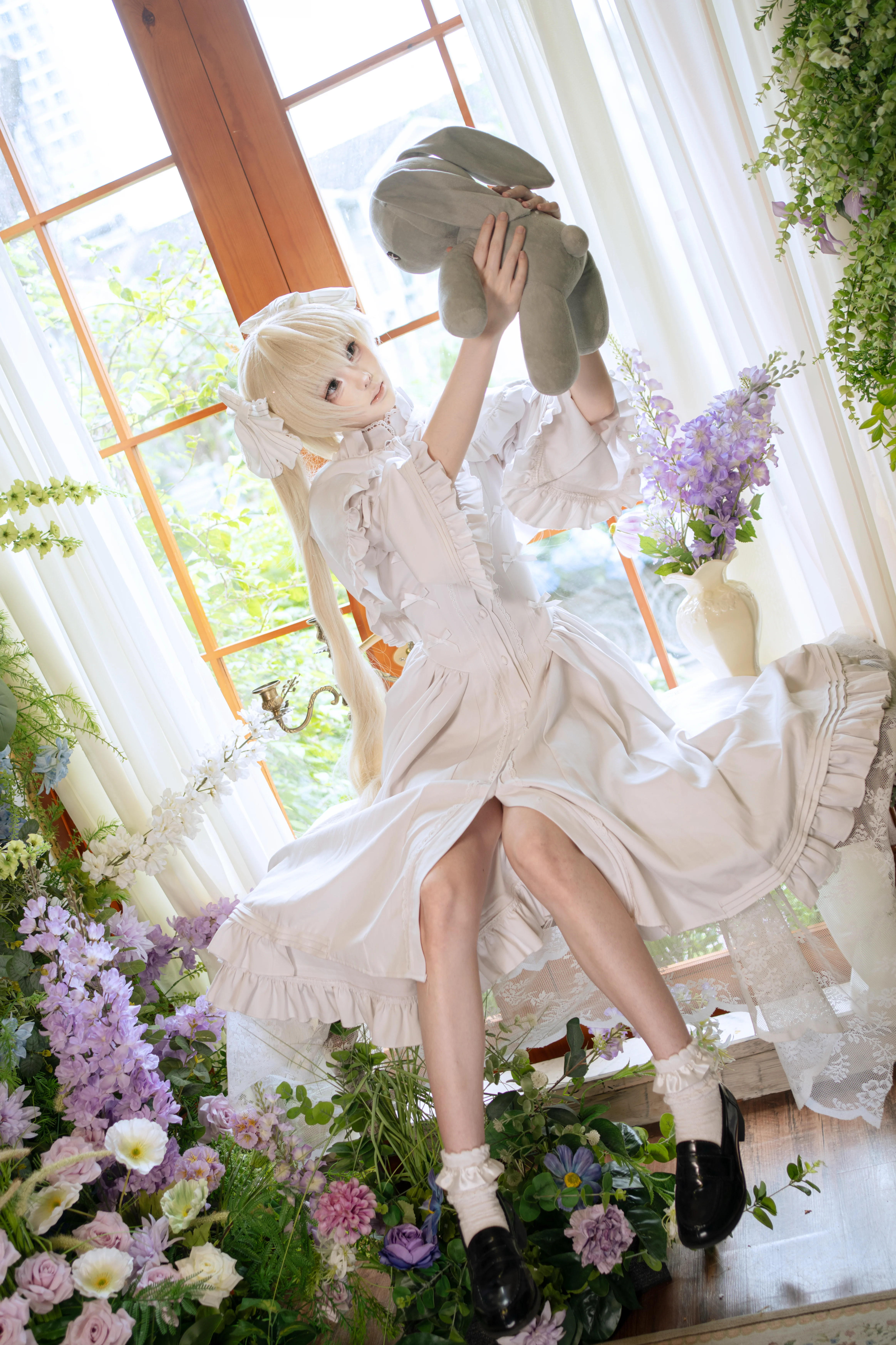 【春野日穹cos】缘之空里的洋装少女 - 第 3 张
