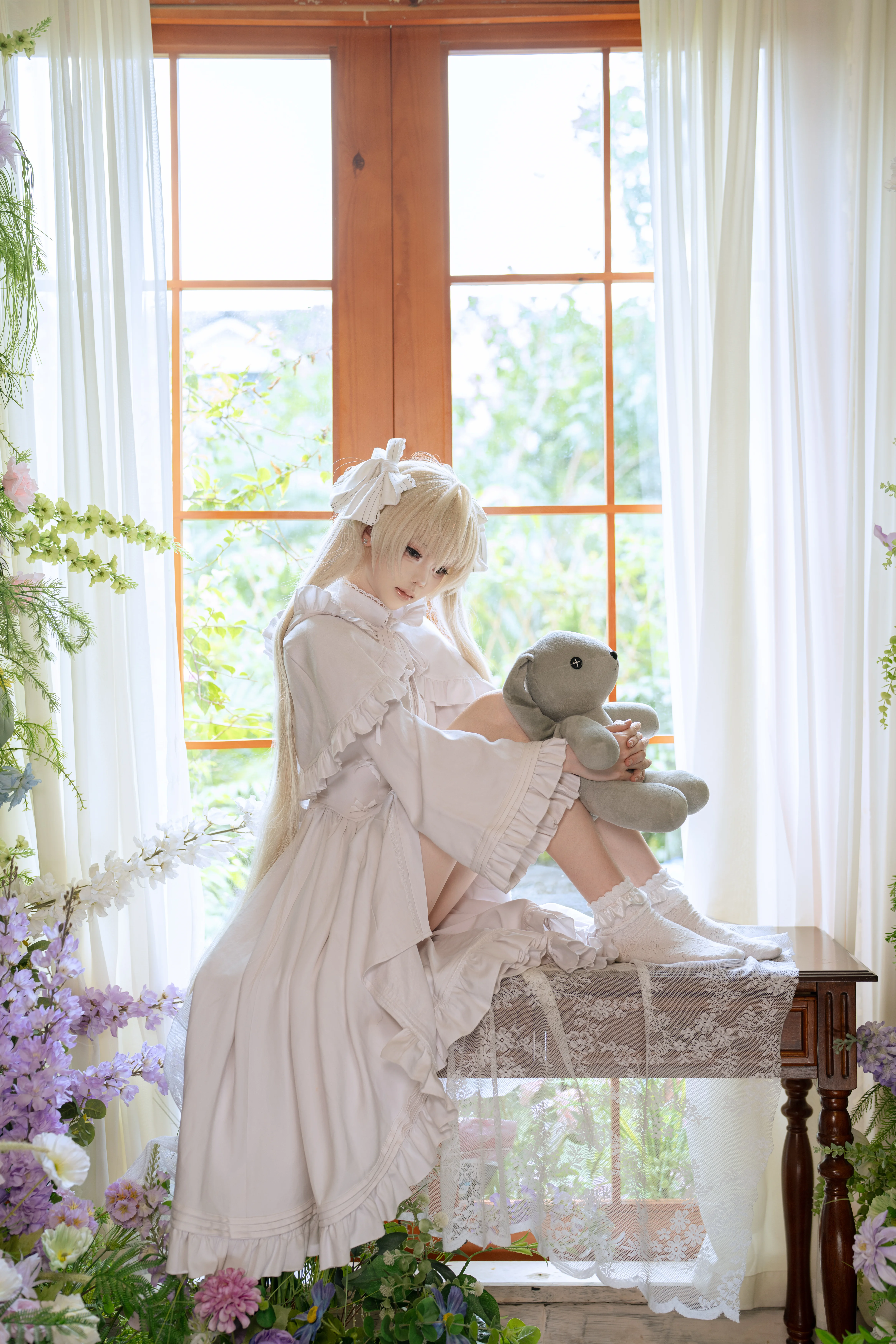 【春野日穹cos】缘之空里的洋装少女 - 第 4 张