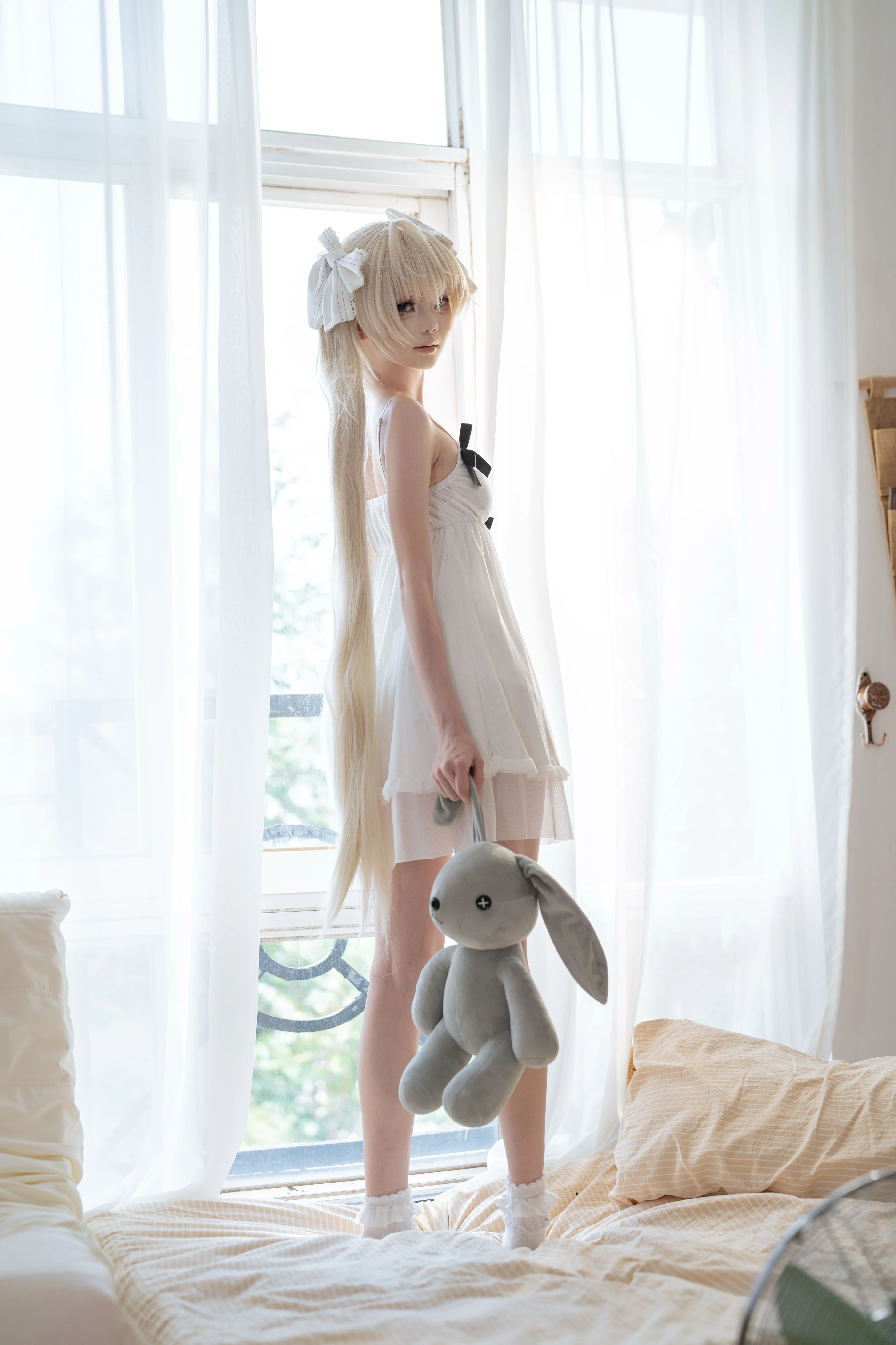 【春野日穹cos】缘之空里的慵懒午后时光 - 第 3 张