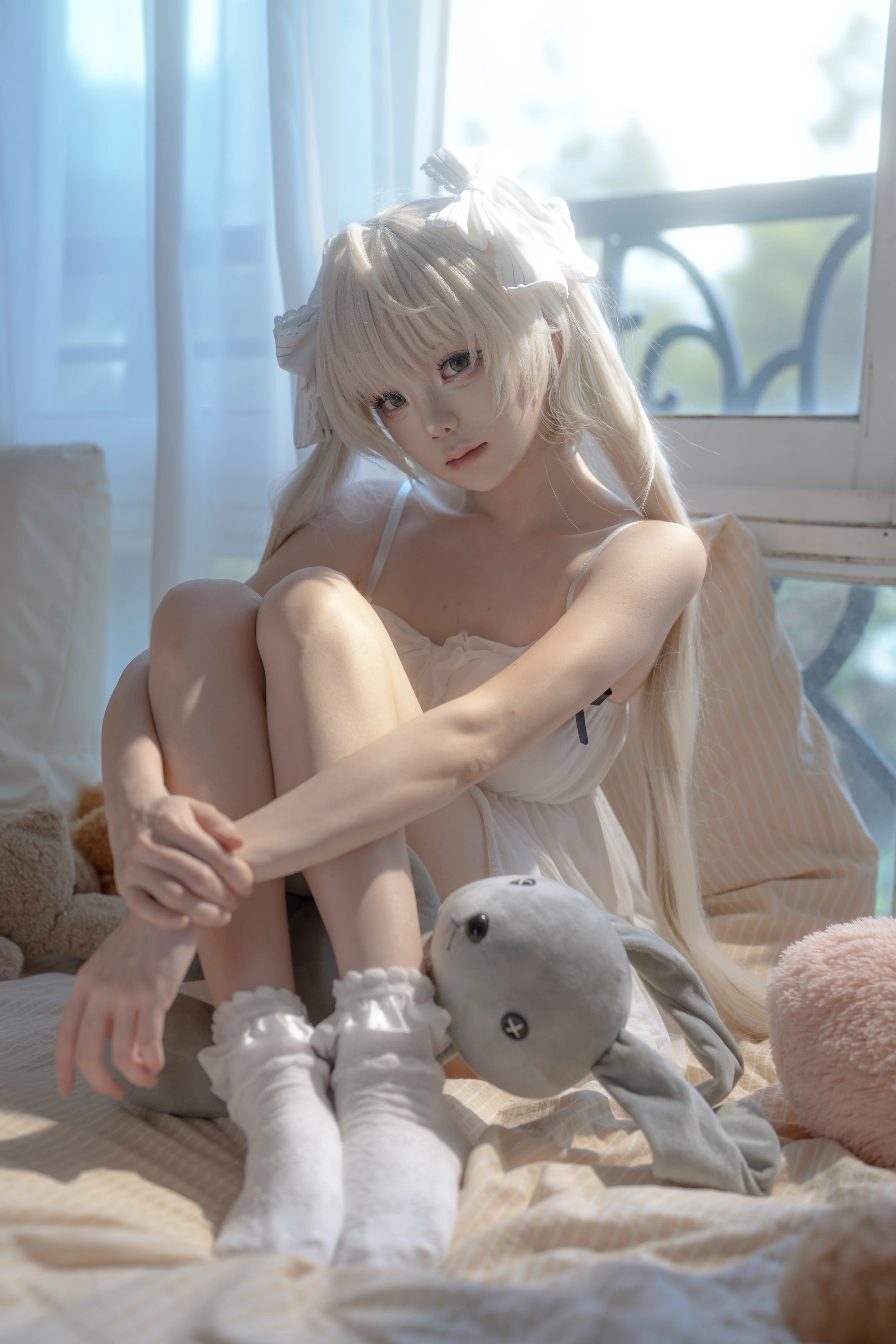 [Kasugano Sora cosplay] A Cozy Healing Vibe in the Afternoon Sunshine - Image 1