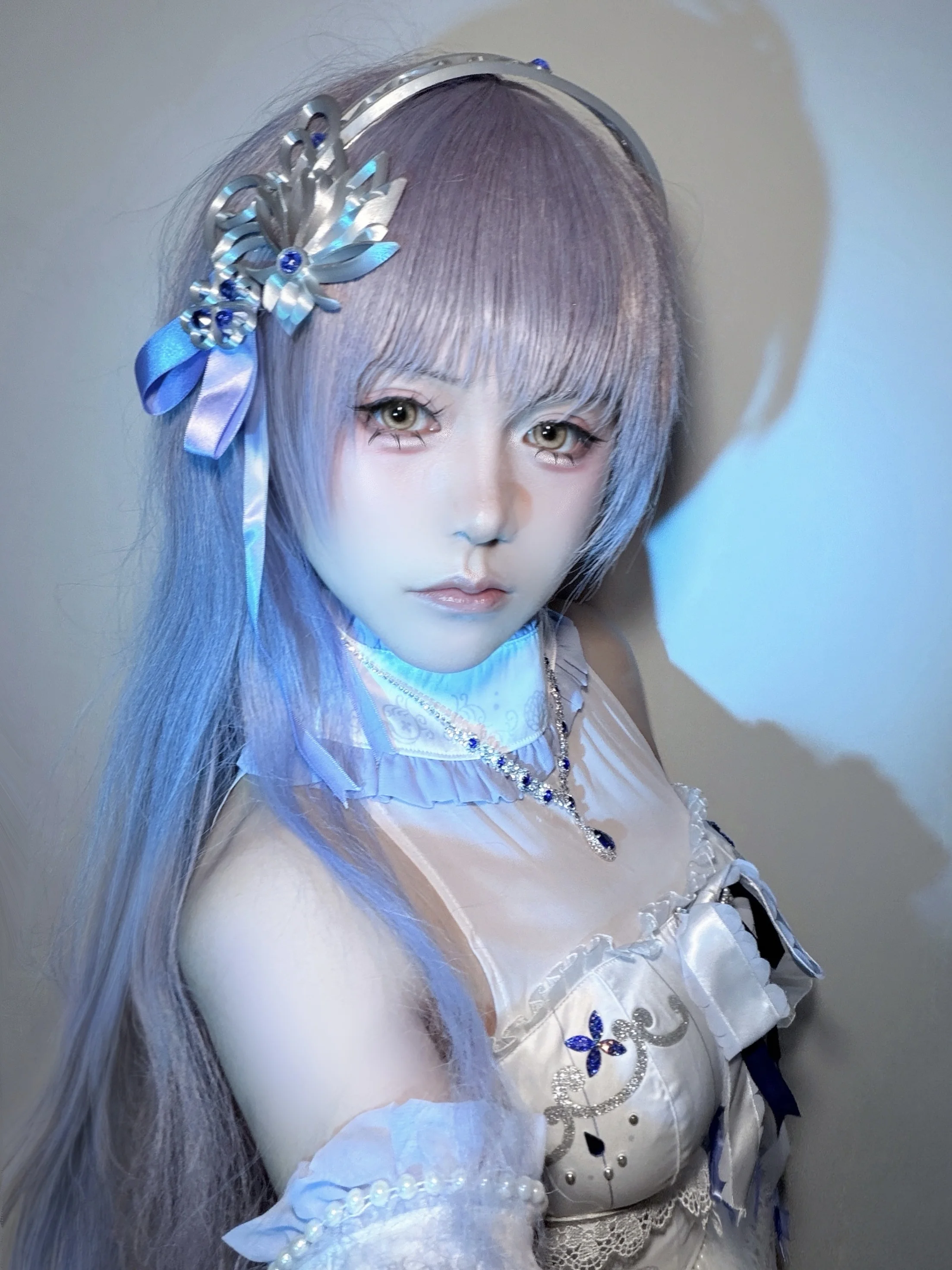 [Yukina Minato cosplay] Roselia's Blue Dream: Today's Sense of Stage Presence - Image 2
