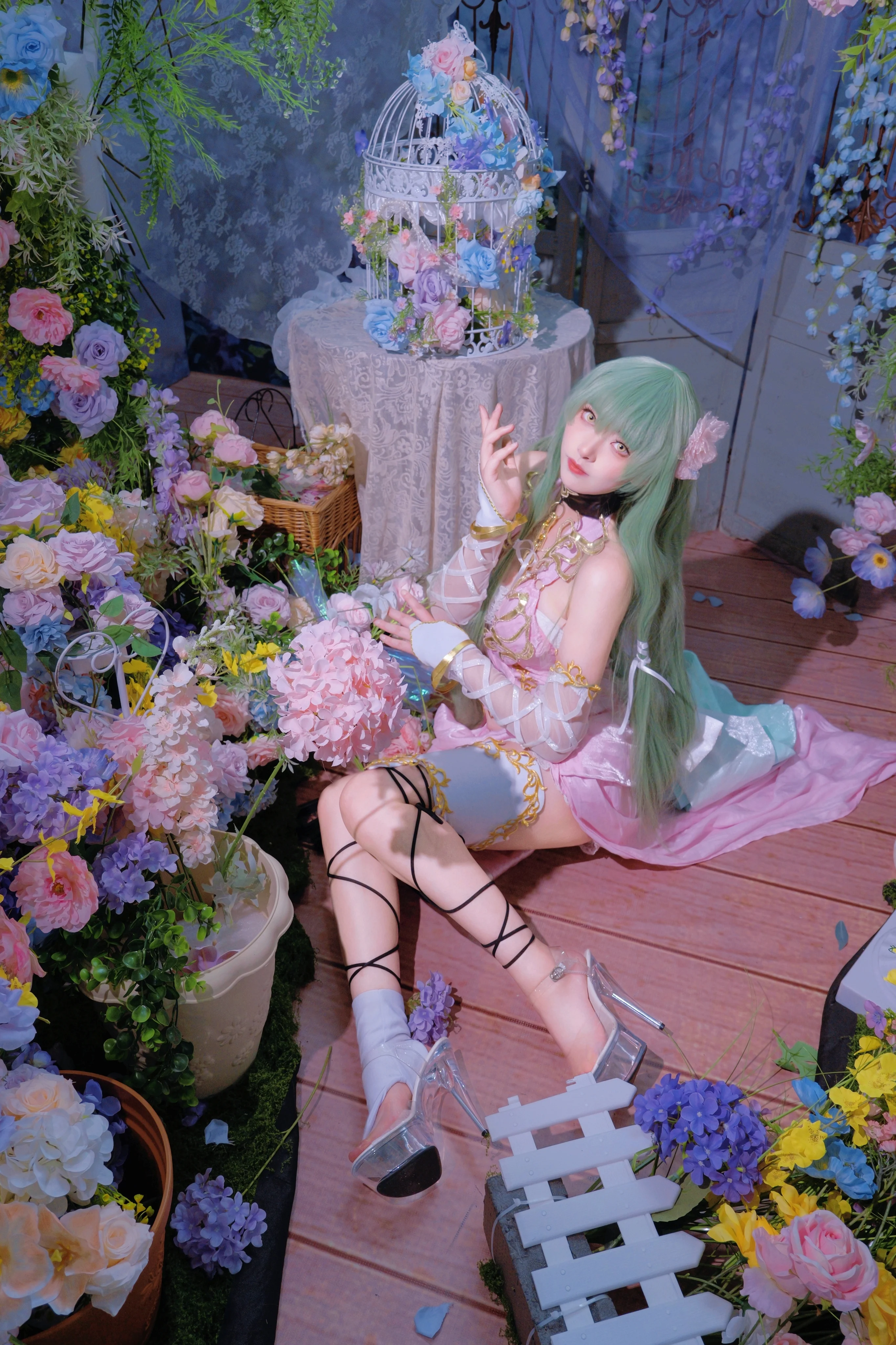 [C.C. cosplay] Code Geass: Lelouch of the Rebellion, Dreamy Garden in Lost Stories - Image 8
