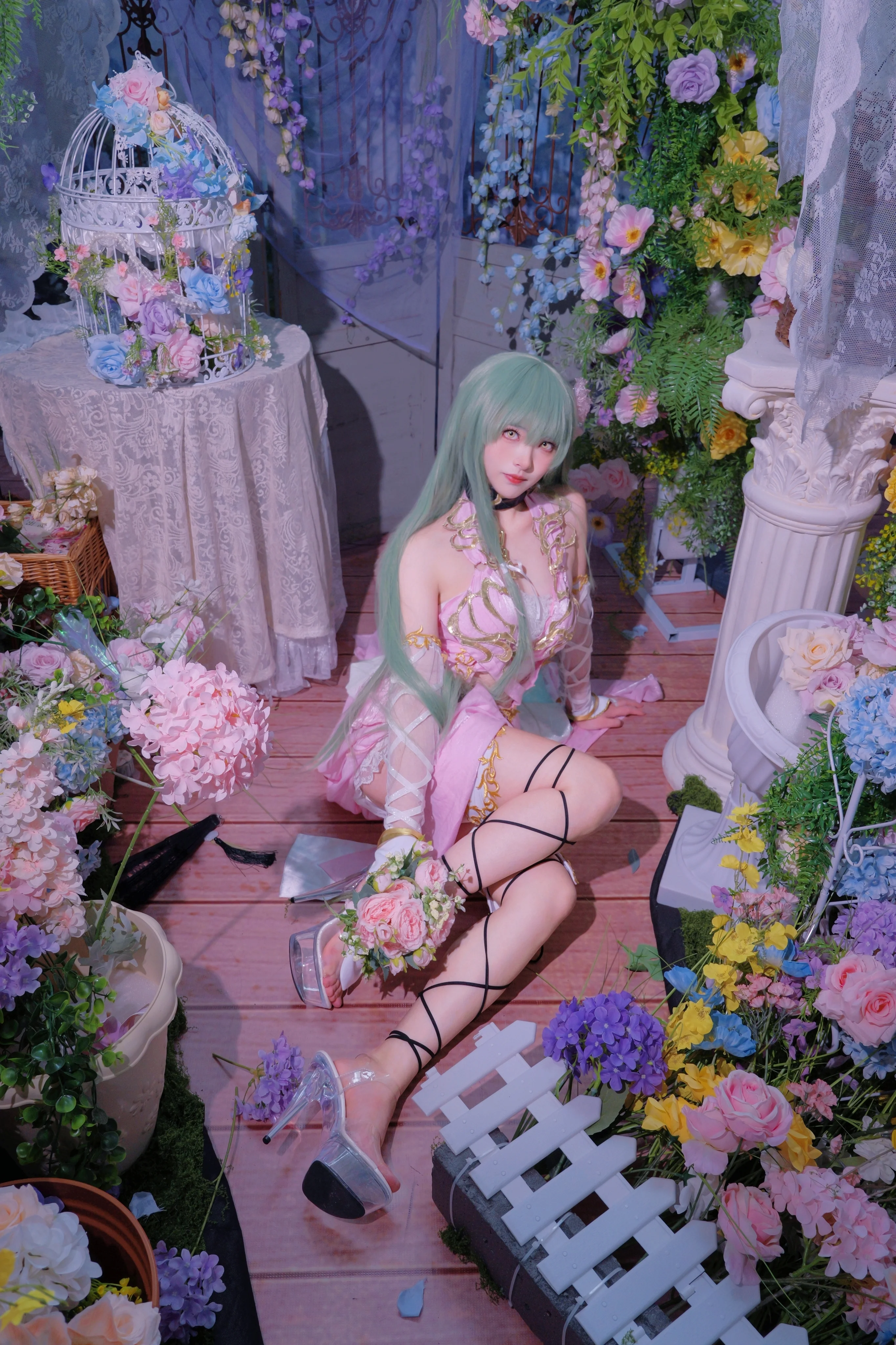 [C.C. cosplay] Code Geass: Lelouch of the Rebellion, Dreamy Garden in Lost Stories - Image 9