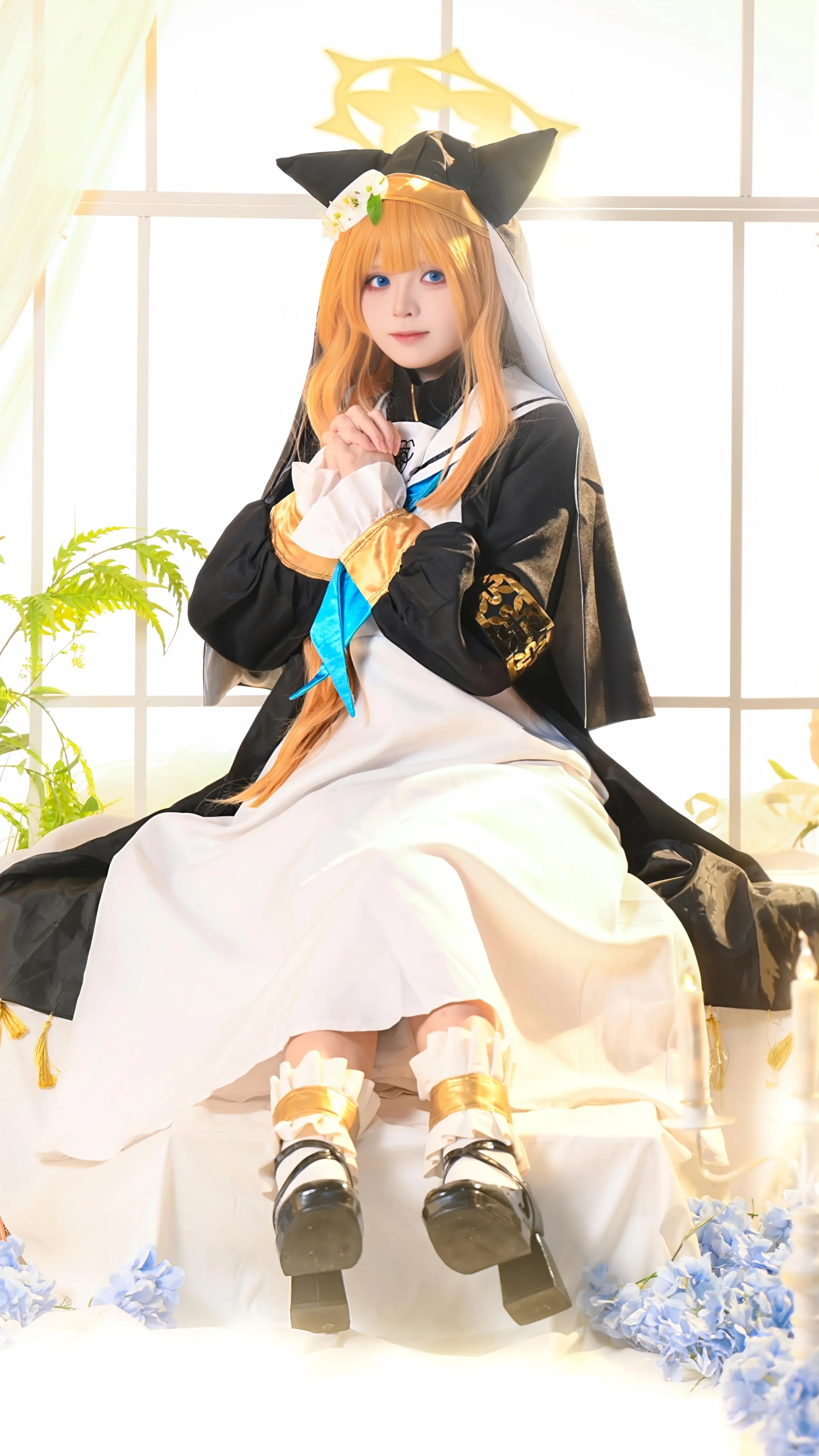 【伊落マリー コスプレ】早朝の祈りと守護