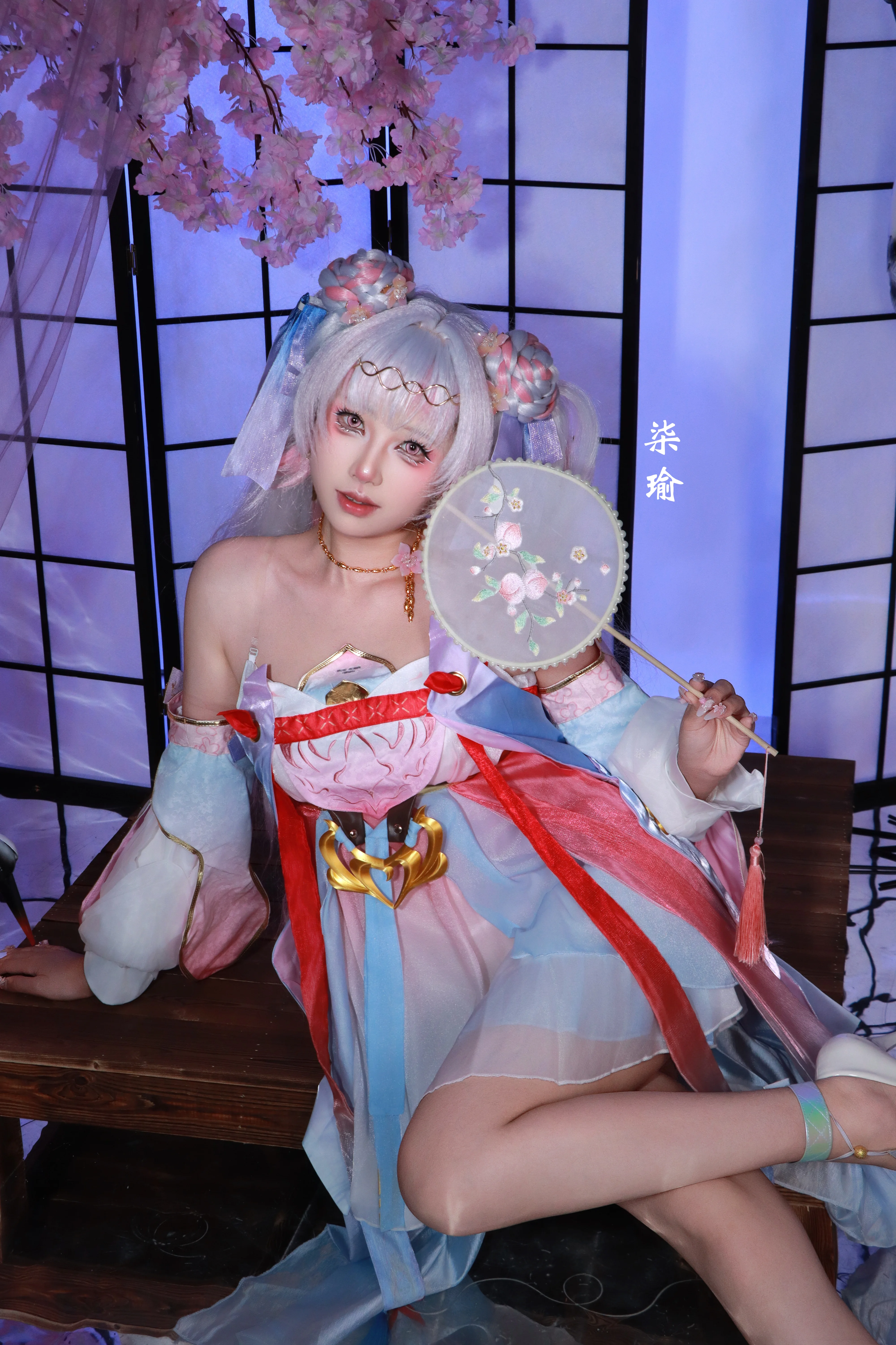 【今汐cos】鸣潮桃夭灼灼皮肤实拍分享 - 第 2 张