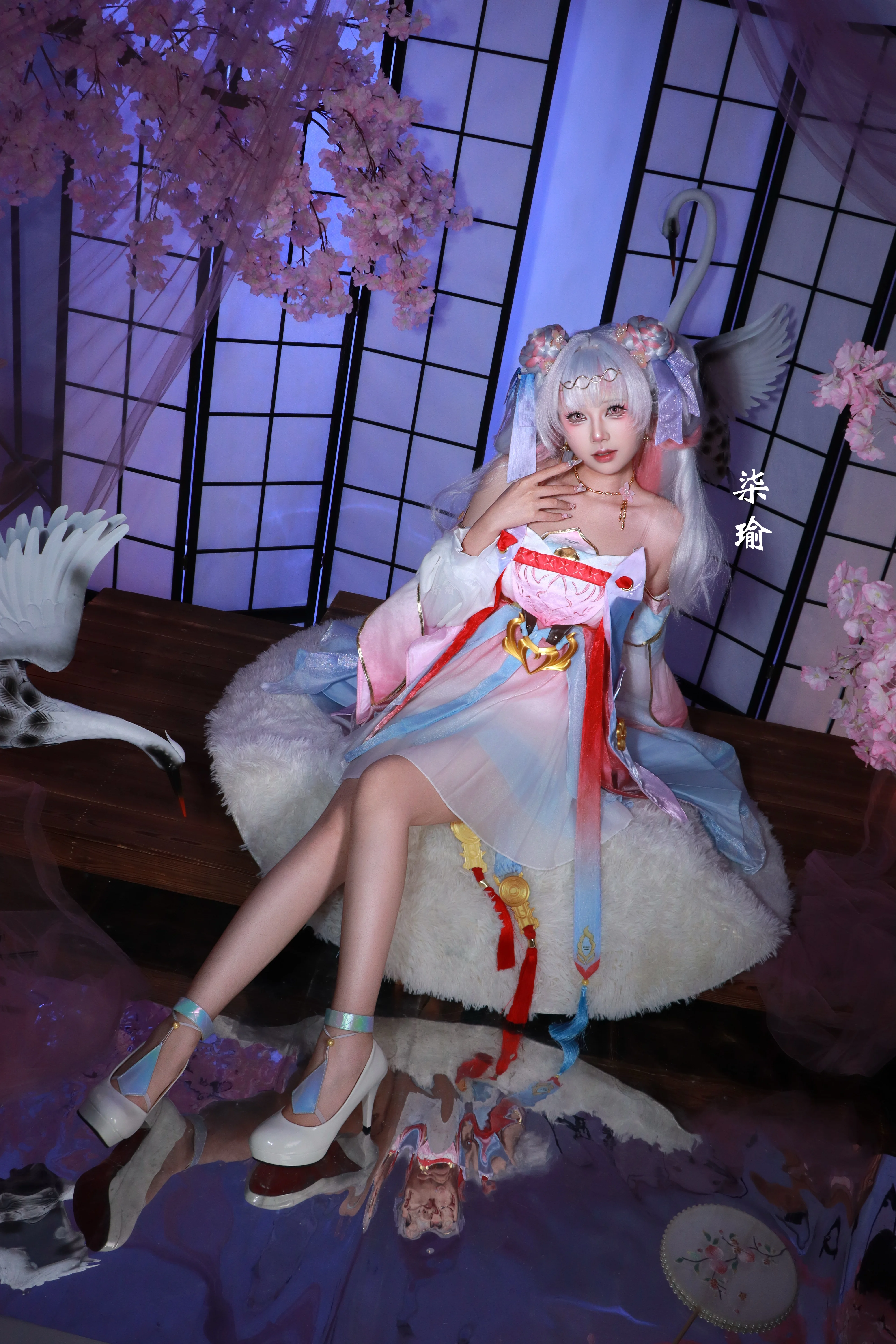 【今汐cos】鳴潮桃夭灼灼皮膚實拍分享