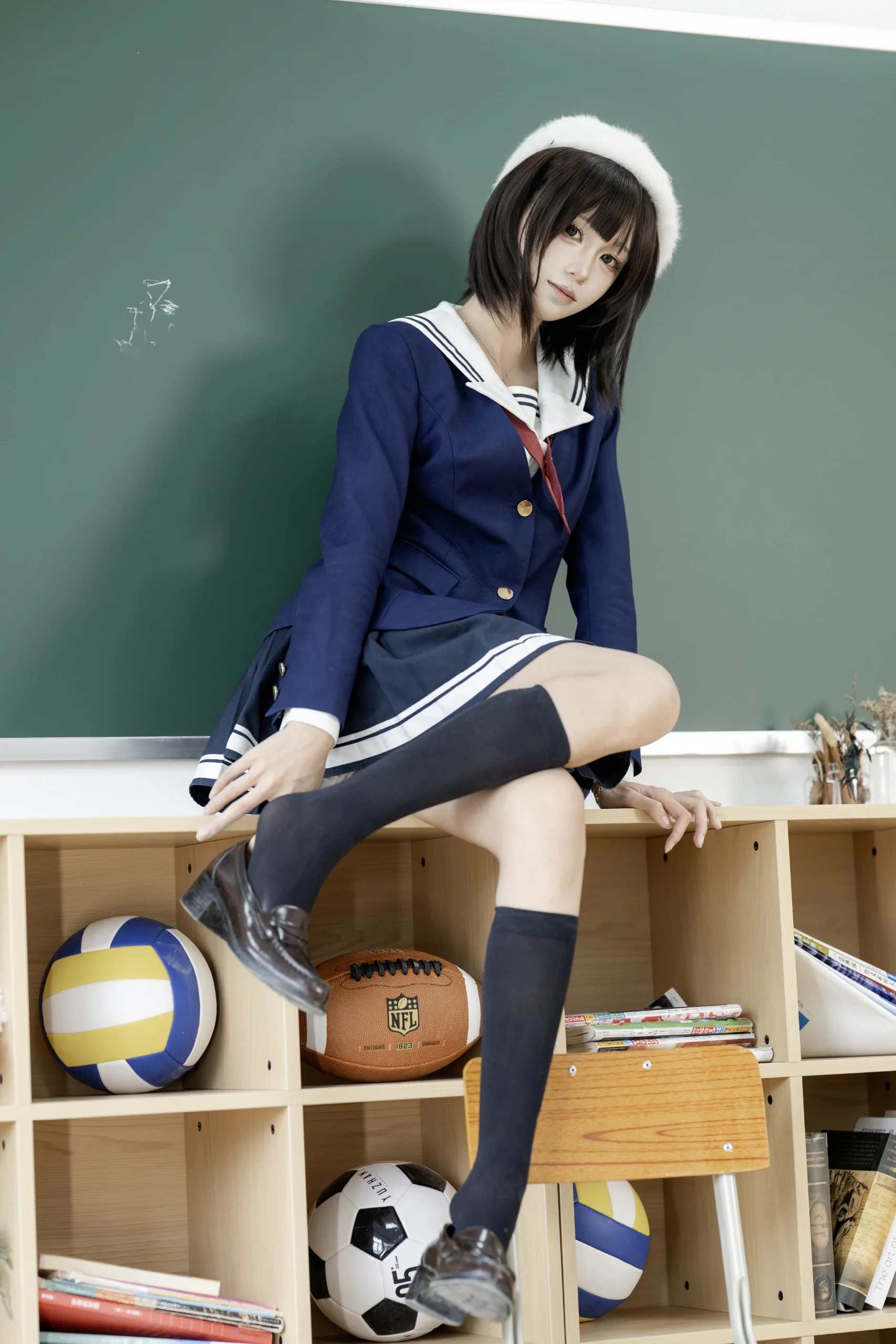 【加藤惠cos】女主角的余裕，校园里的小恶魔感