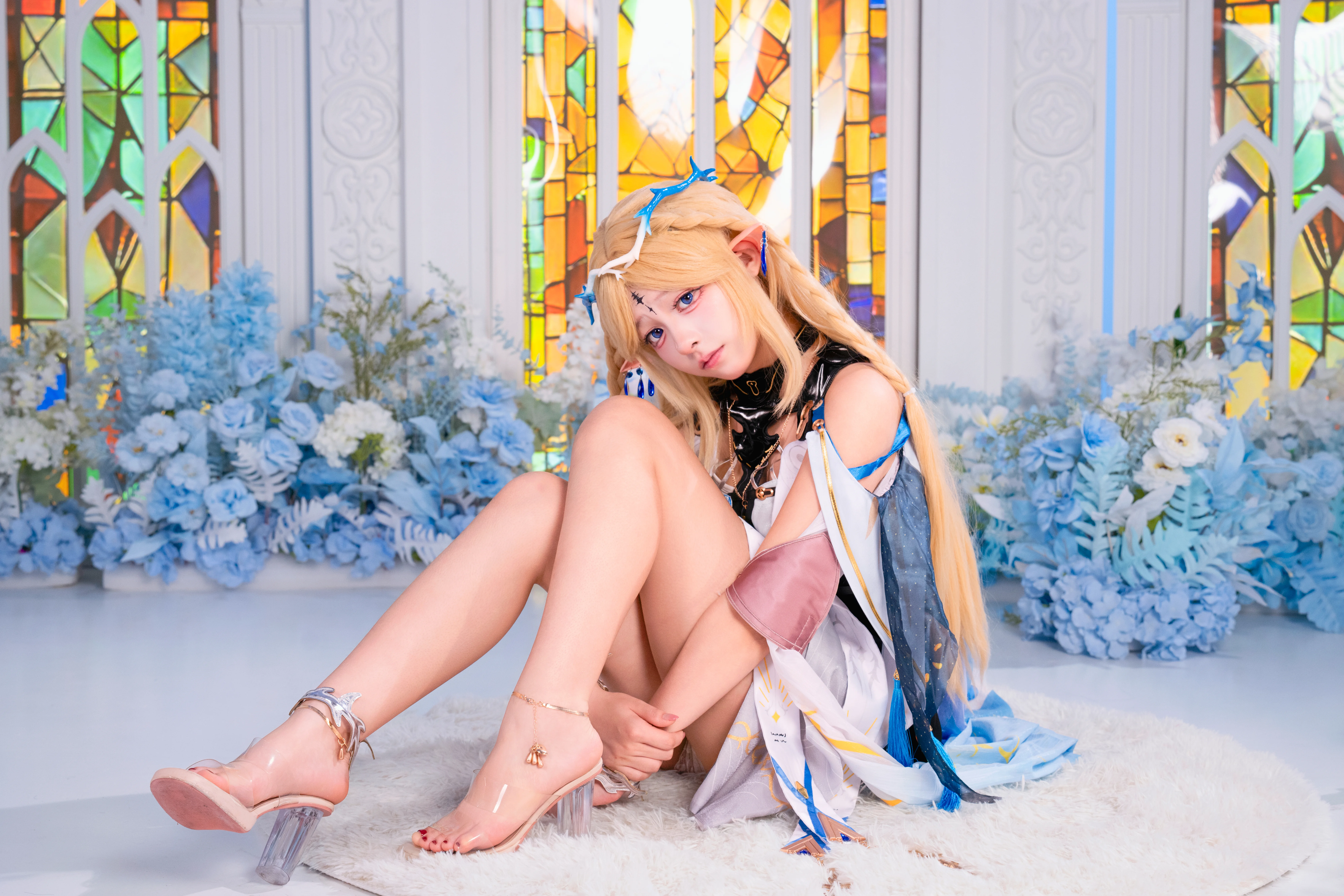 [Cartethyia Cosplay] The Saintess of Wuthering Waves, an Elf in Light and Shadow