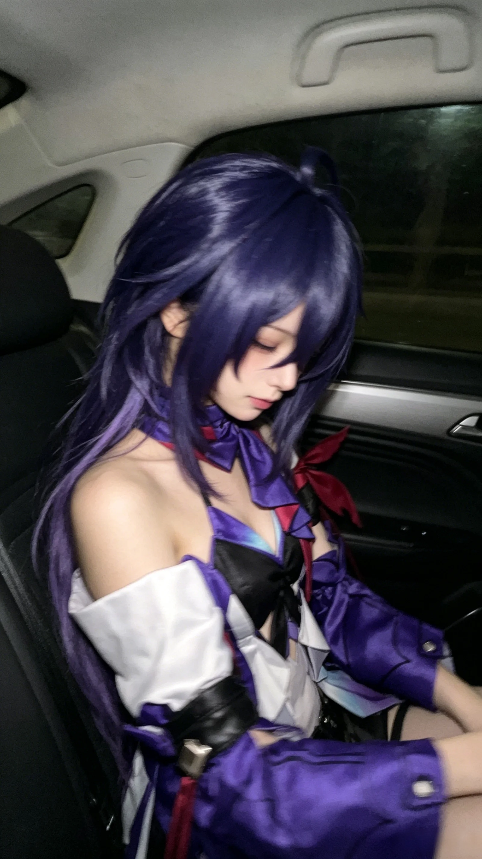 【希儿cos】崩坏星穹铁道，夜色里的那抹紫