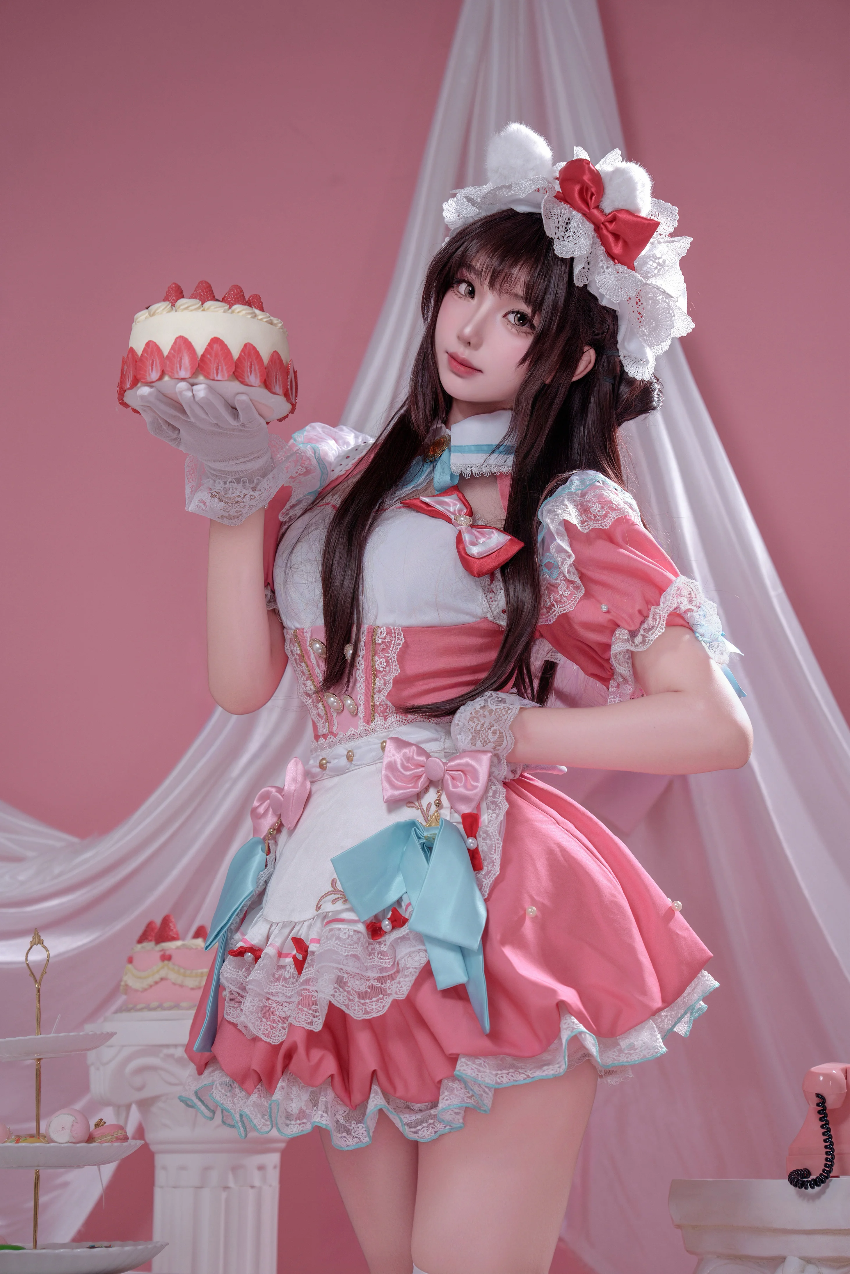 【胡桃cos】永劫无间Kitty造型的甜系出击 - 第 2 张