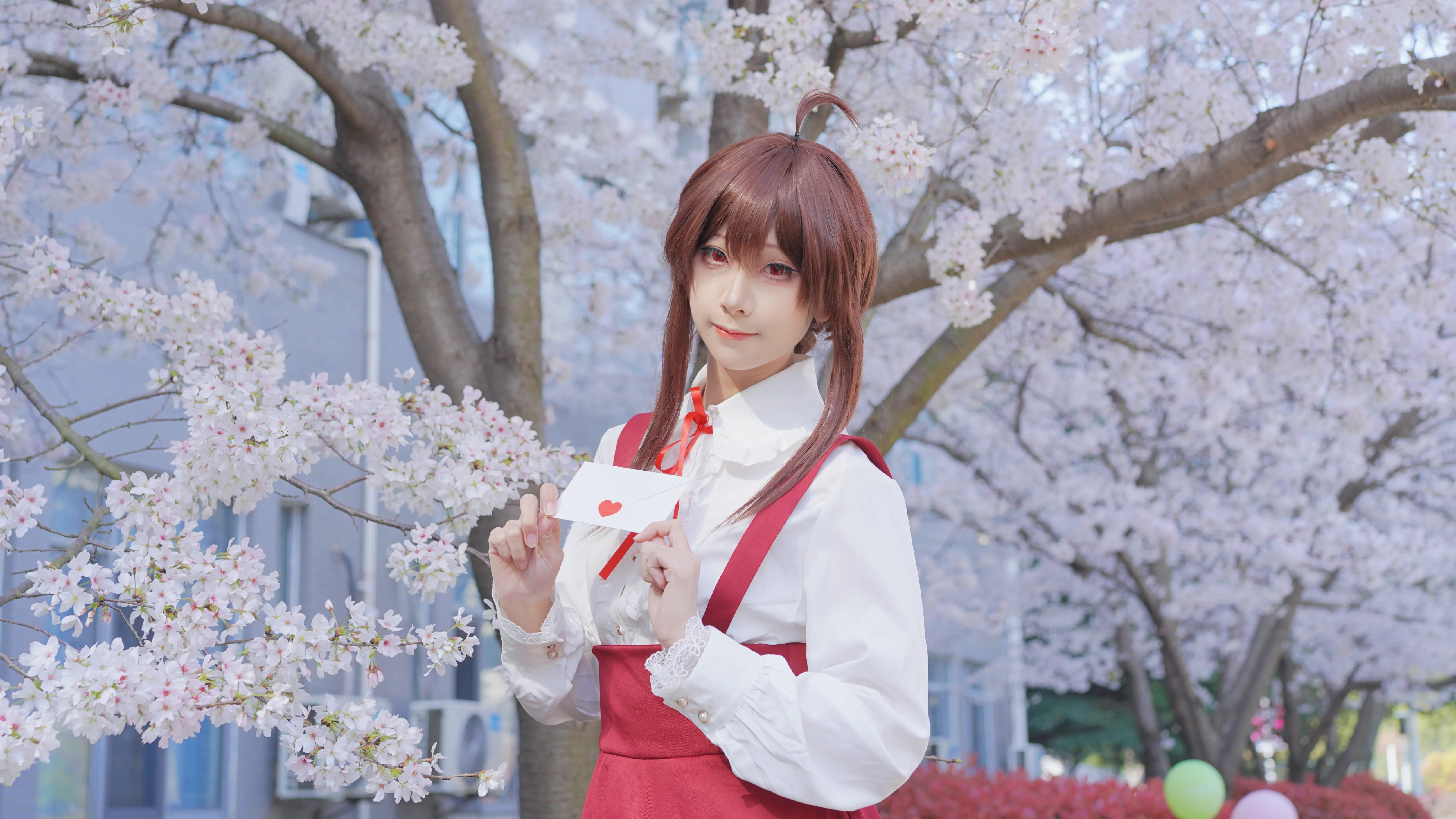 【楽正綾コスプレ】桜の木の下の告白詩、ボーカロイドが紡ぐ春の記憶 - 2 枚目