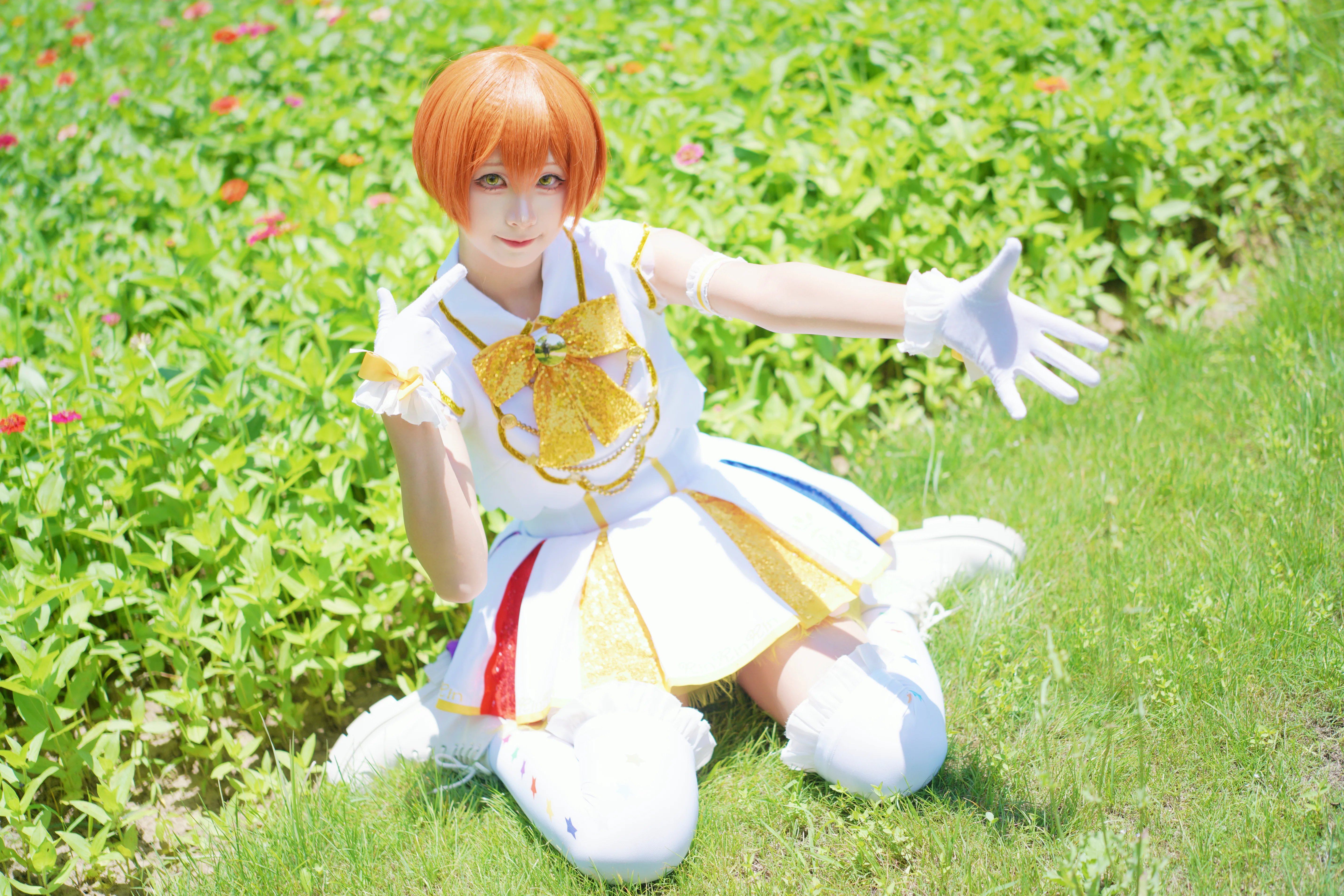 【星空凛cos】LoveLive!缪斯的小偶像，元气满满登场 - 第 4 张