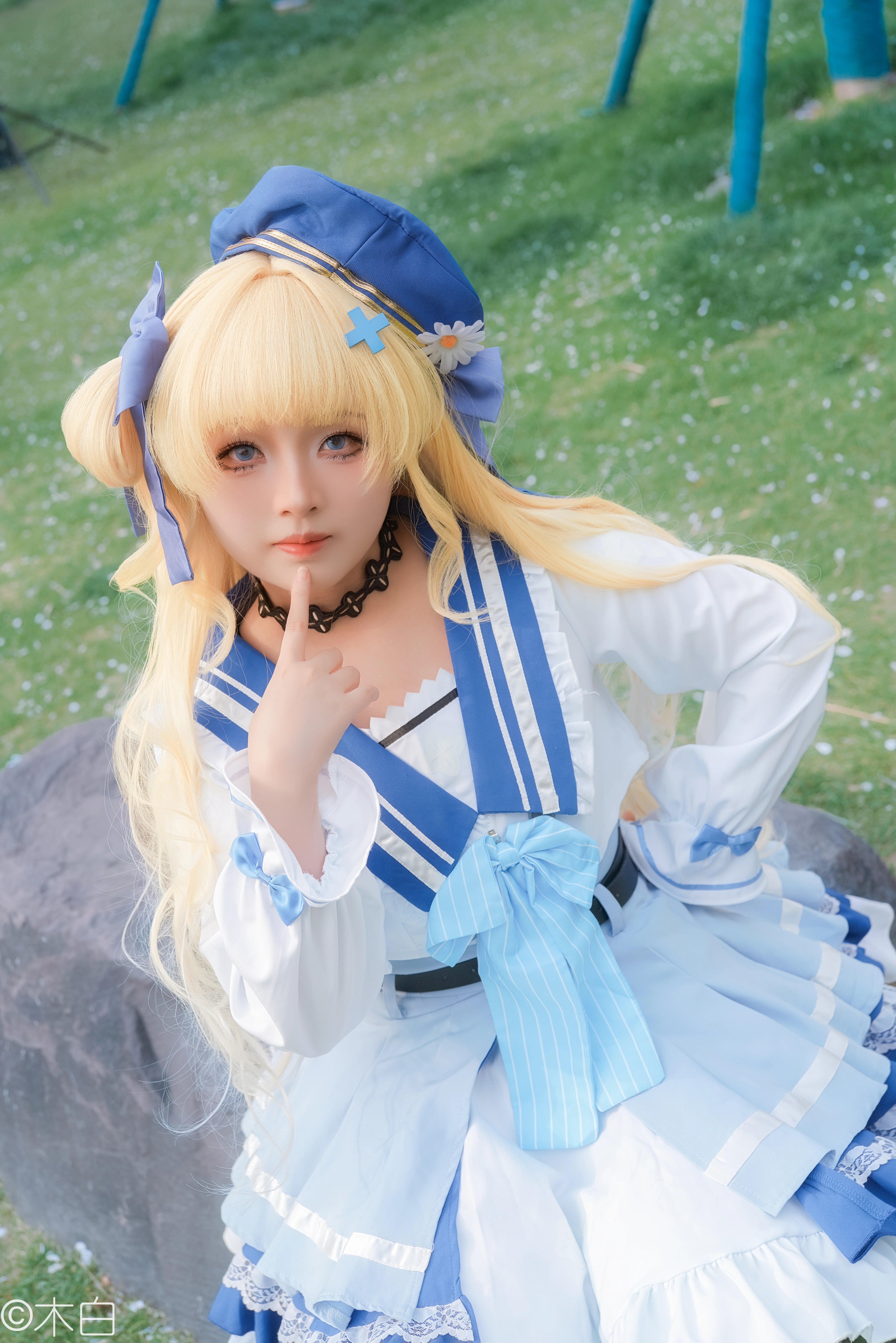 【菲比cos】鳴潮春日櫻花限定，金匱公園草地外景 - 第 2 張