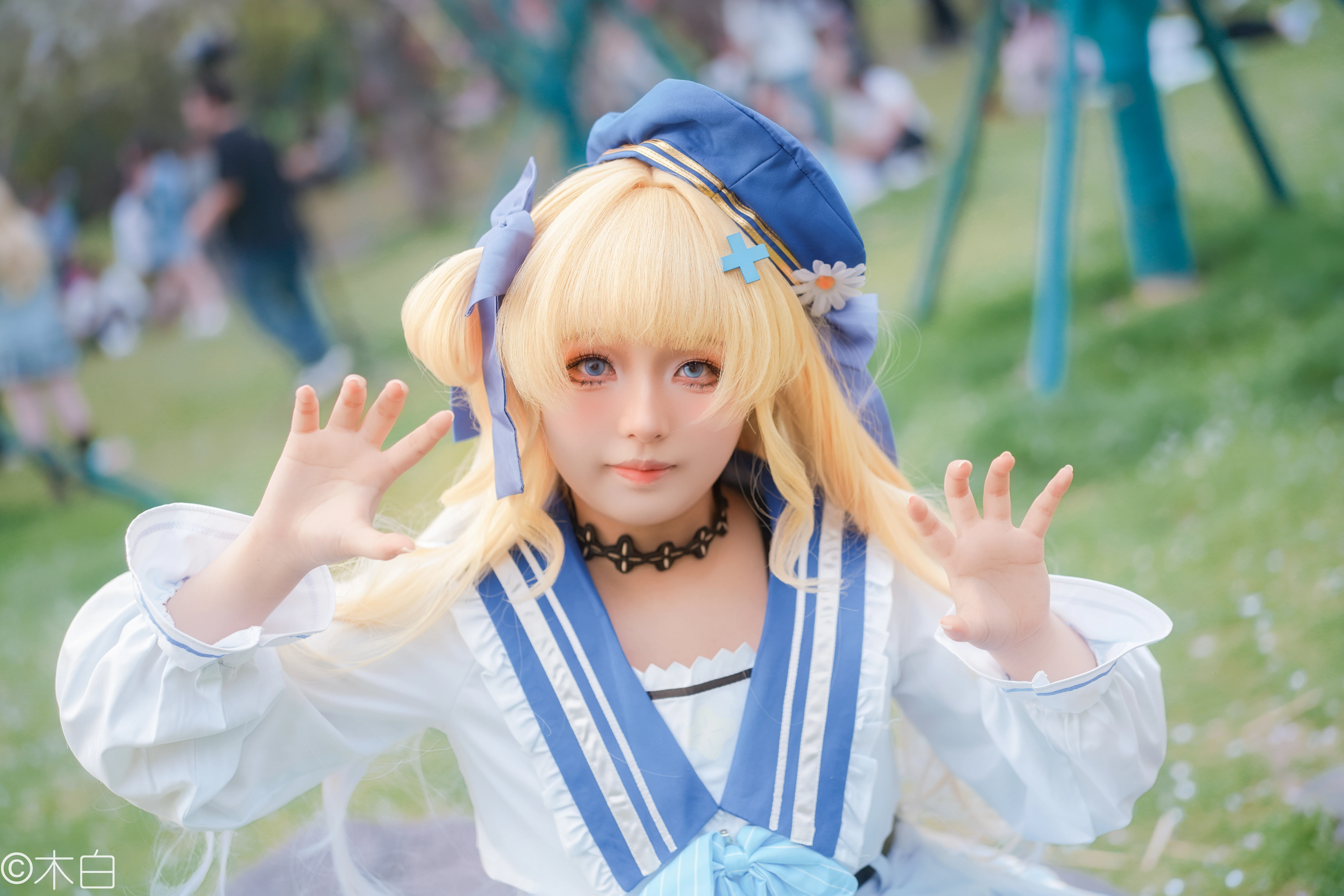 【菲比cos】鳴潮春日櫻花限定，金匱公園草地外景 - 第 7 張