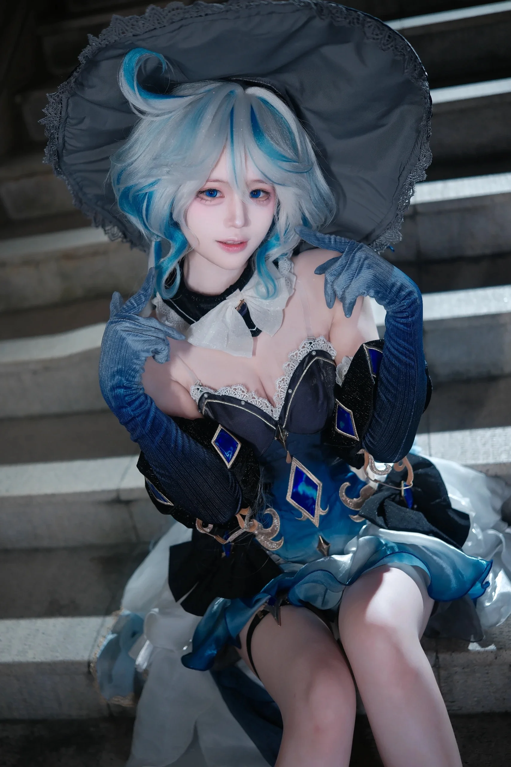 【芙宁娜cos】枫丹的夜色与海风