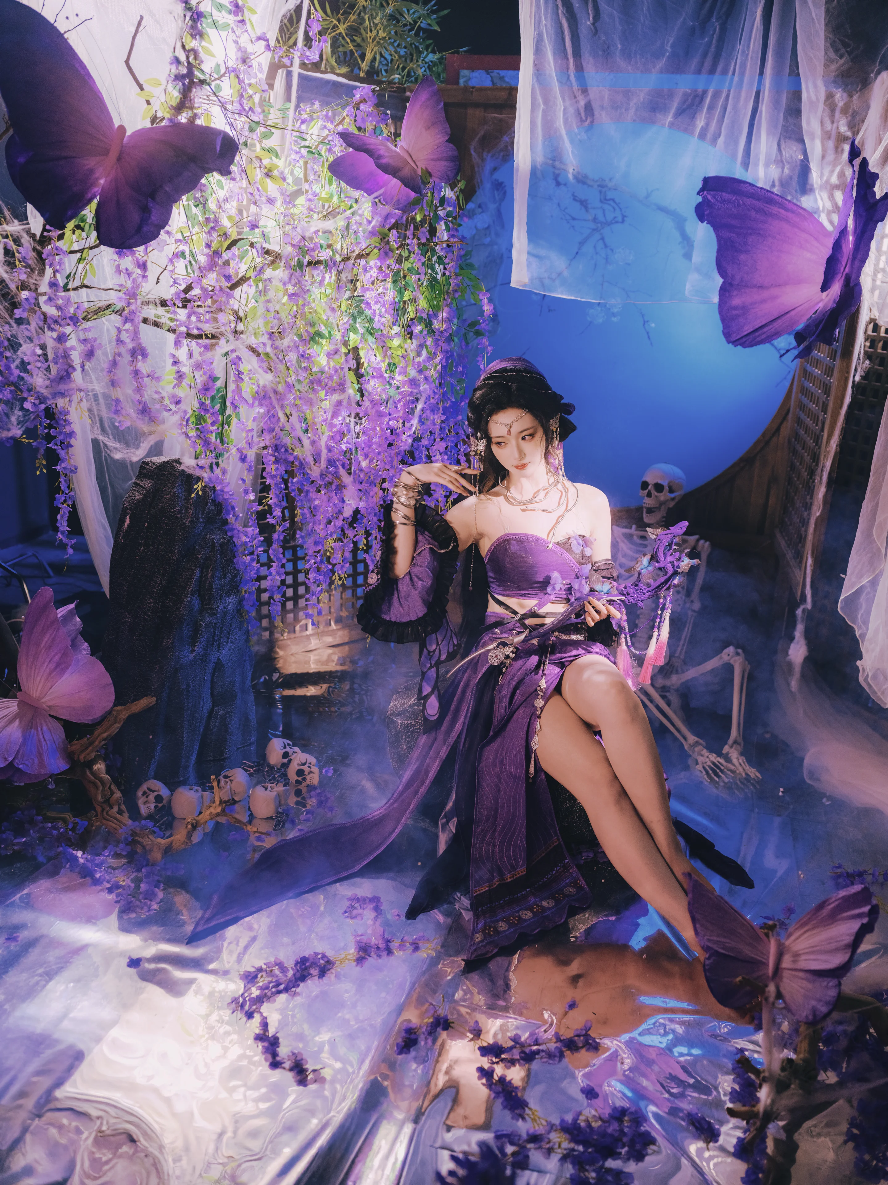 [Five Poisons Sect Cosplay] The Long Night and Butterfly Dance of the JX3 Poison Master - Image 3