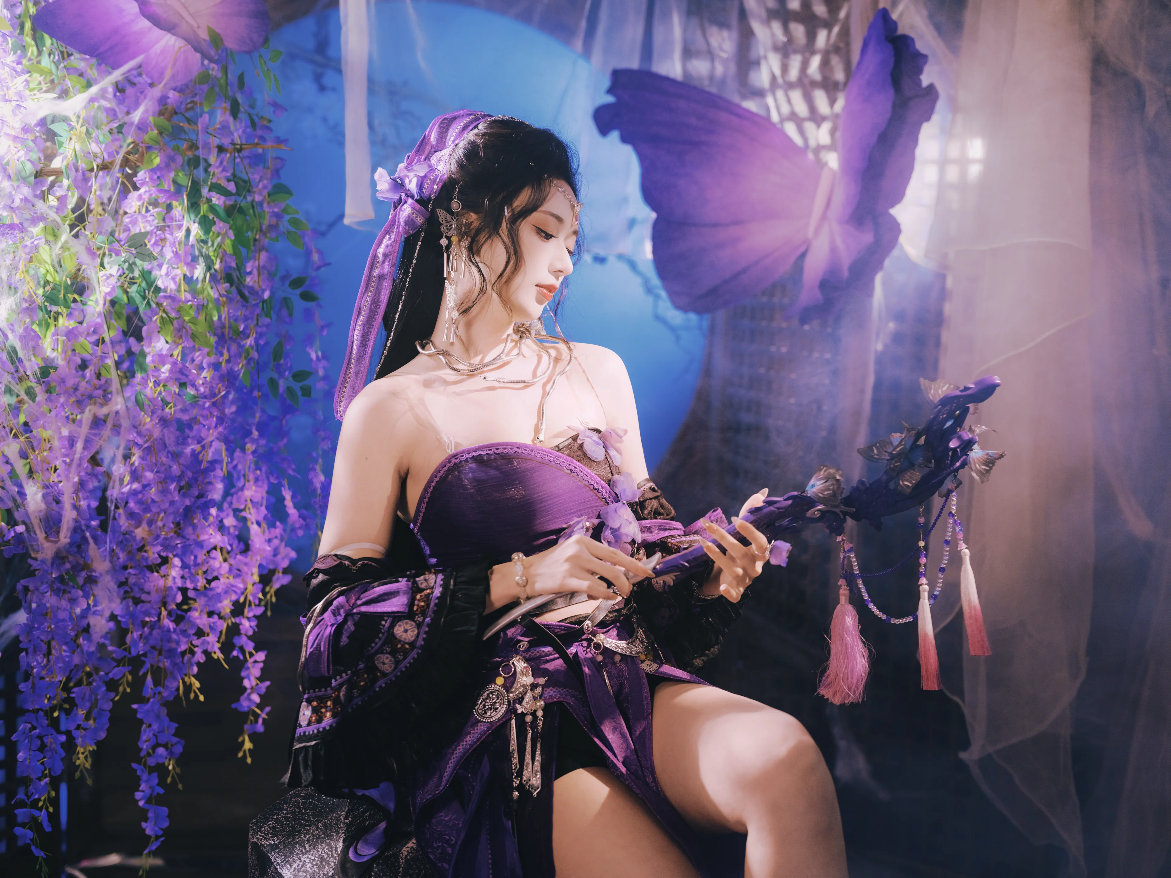 [Five Poisons Sect Cosplay] The Long Night and Butterfly Dance of the JX3 Poison Master - Image 6