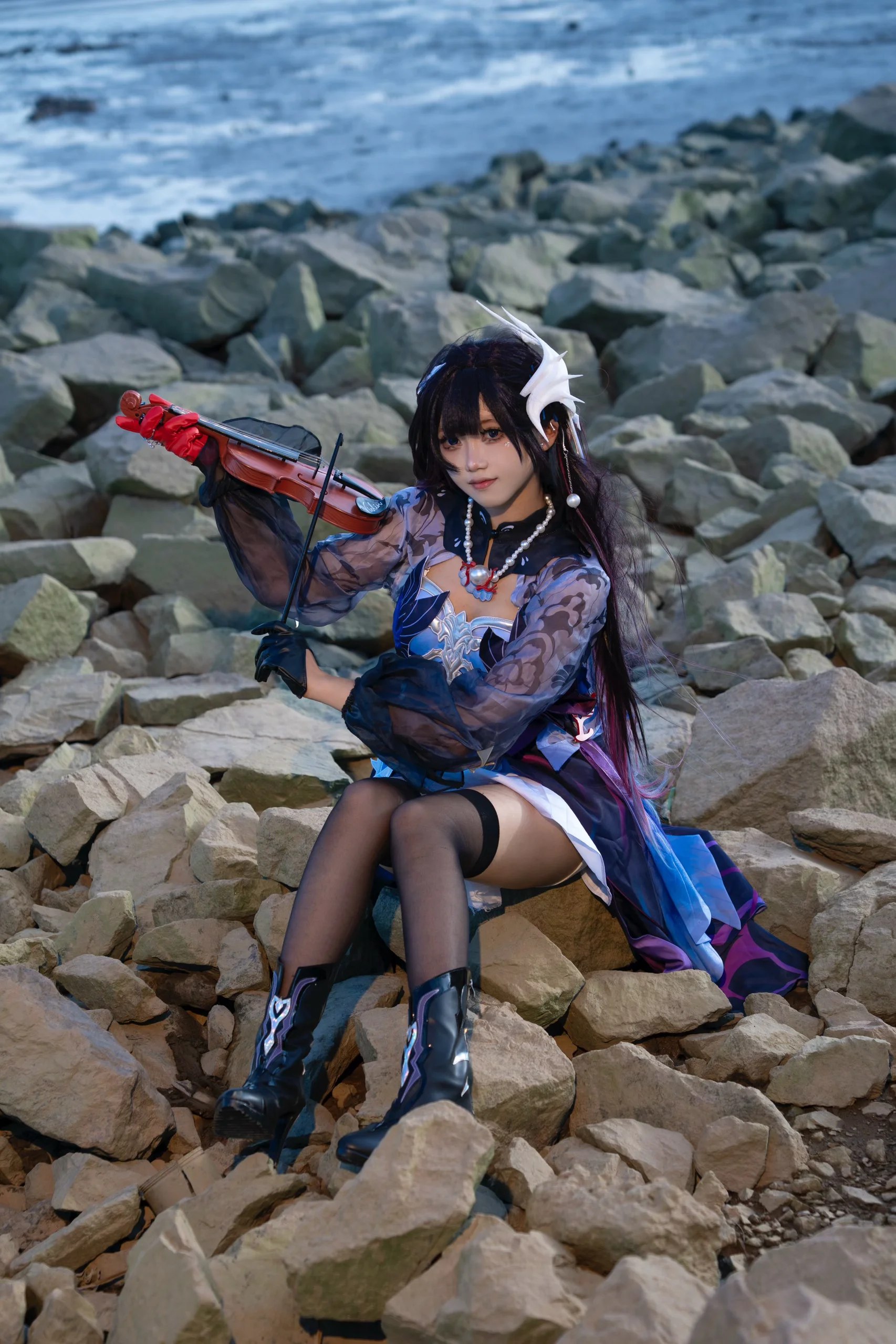 【海瑟音cos】在37度烈陽下奏響崩壞星穹鐵道的海妖序曲 - 第 3 張