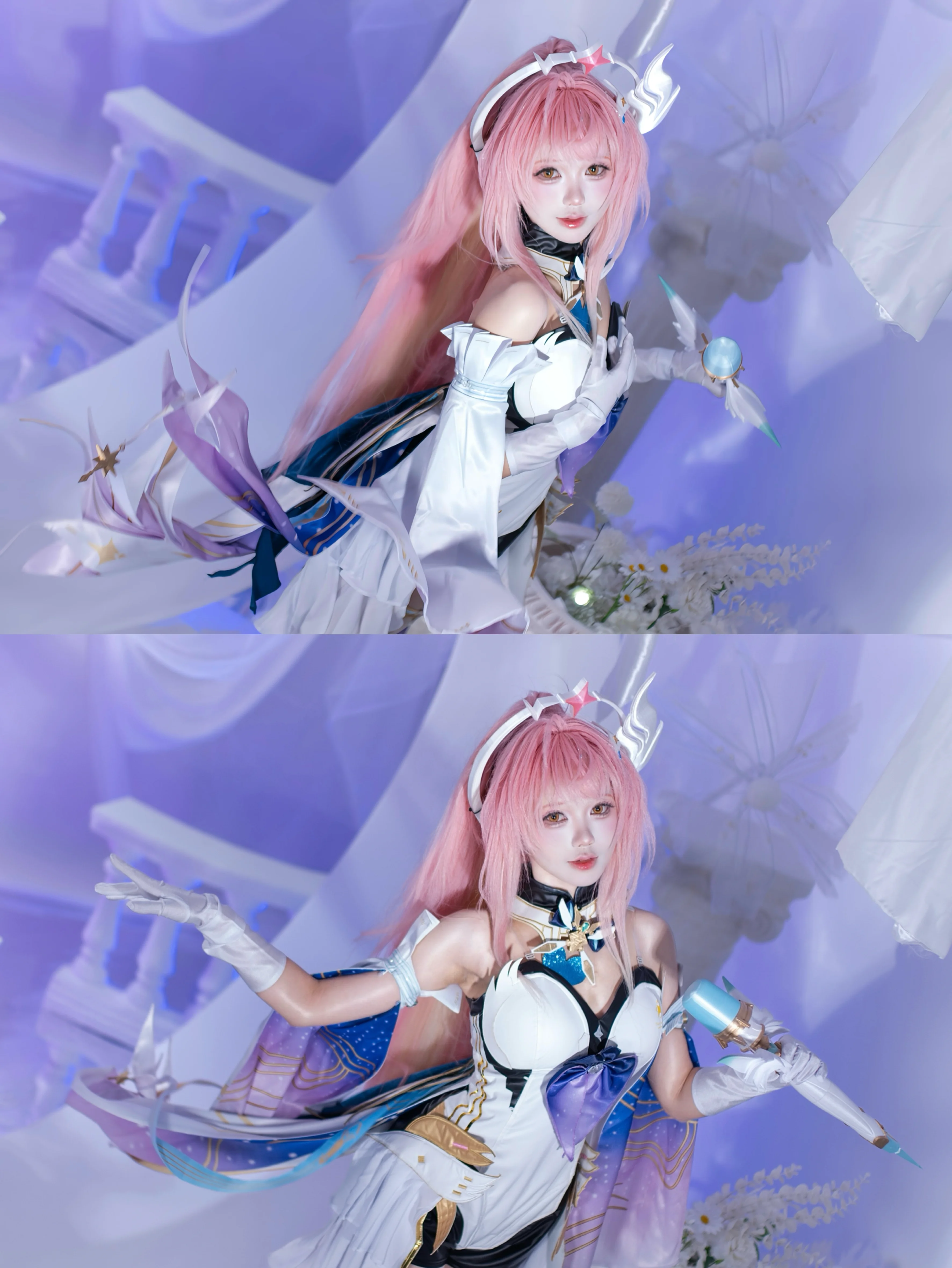 [Aemeath Cosplay] The Soft Pink Ethereal Girl in Wuthering Waves - Image 1