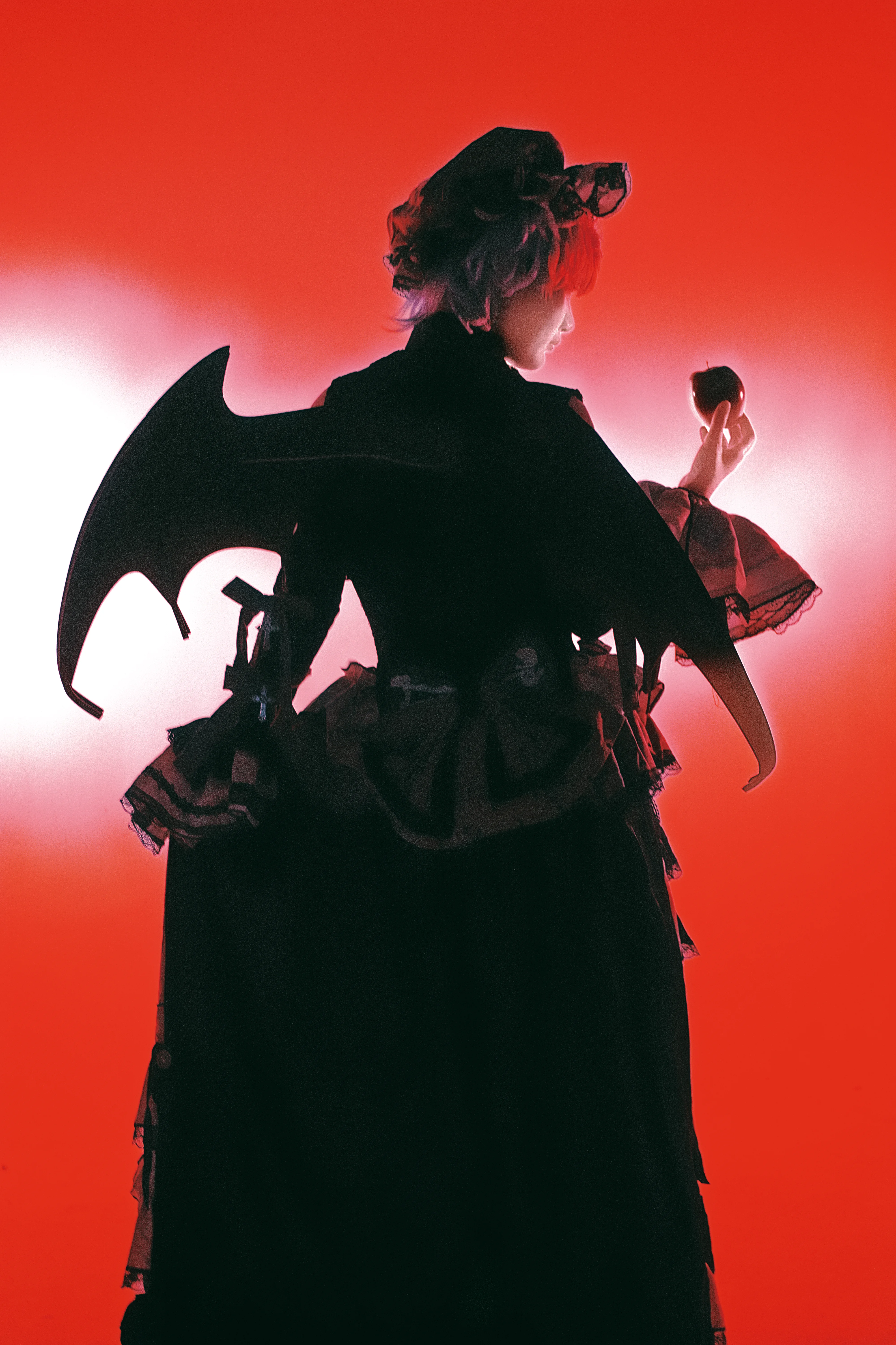 【レミリアコスプレ】東方Project紅魔館のお嬢様、ダークゴシック風コスプレ撮影 - 6 枚目