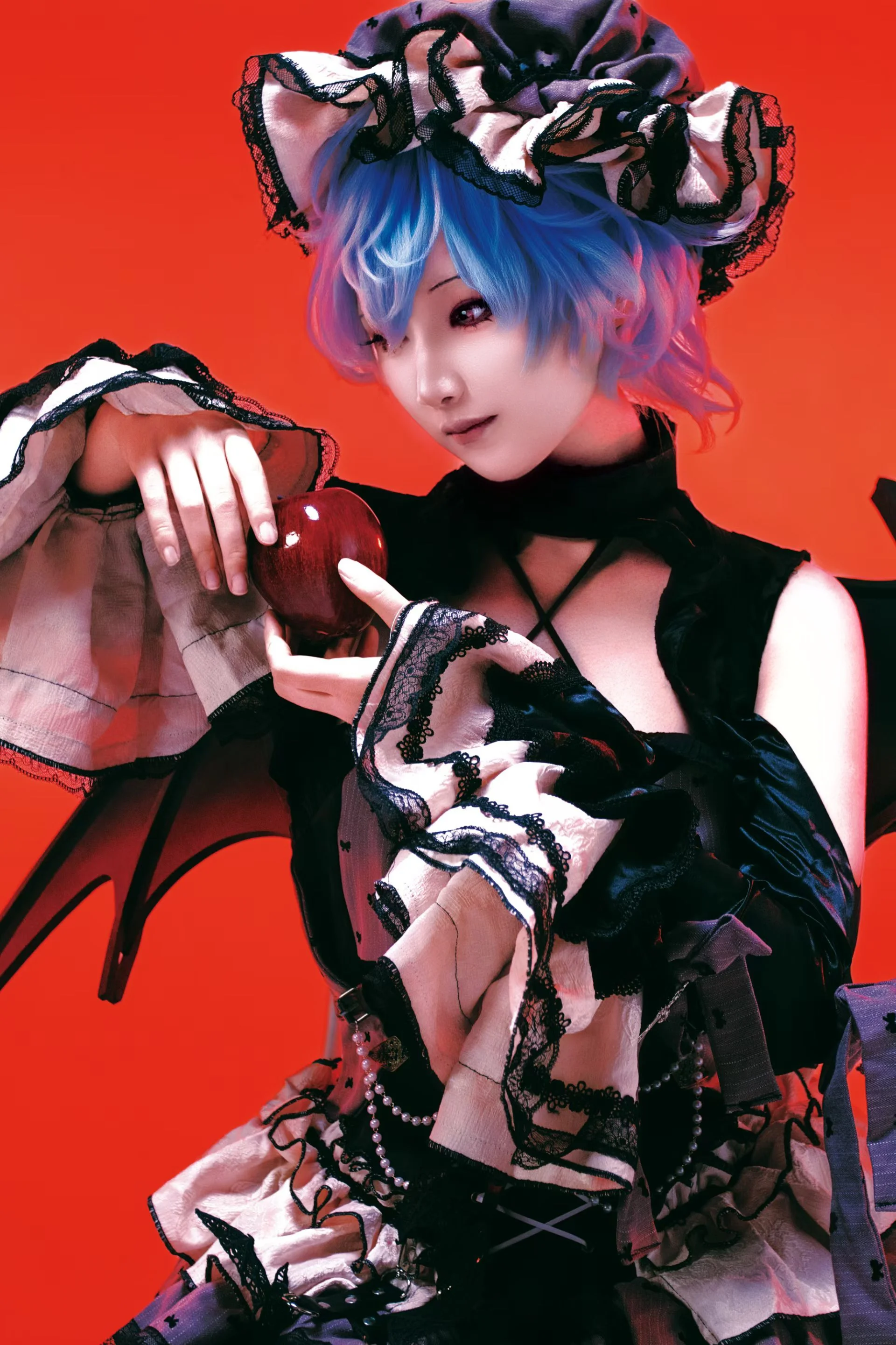 【レミリアコスプレ】東方Project紅魔館のお嬢様、ダークゴシック風コスプレ撮影 - 7 枚目