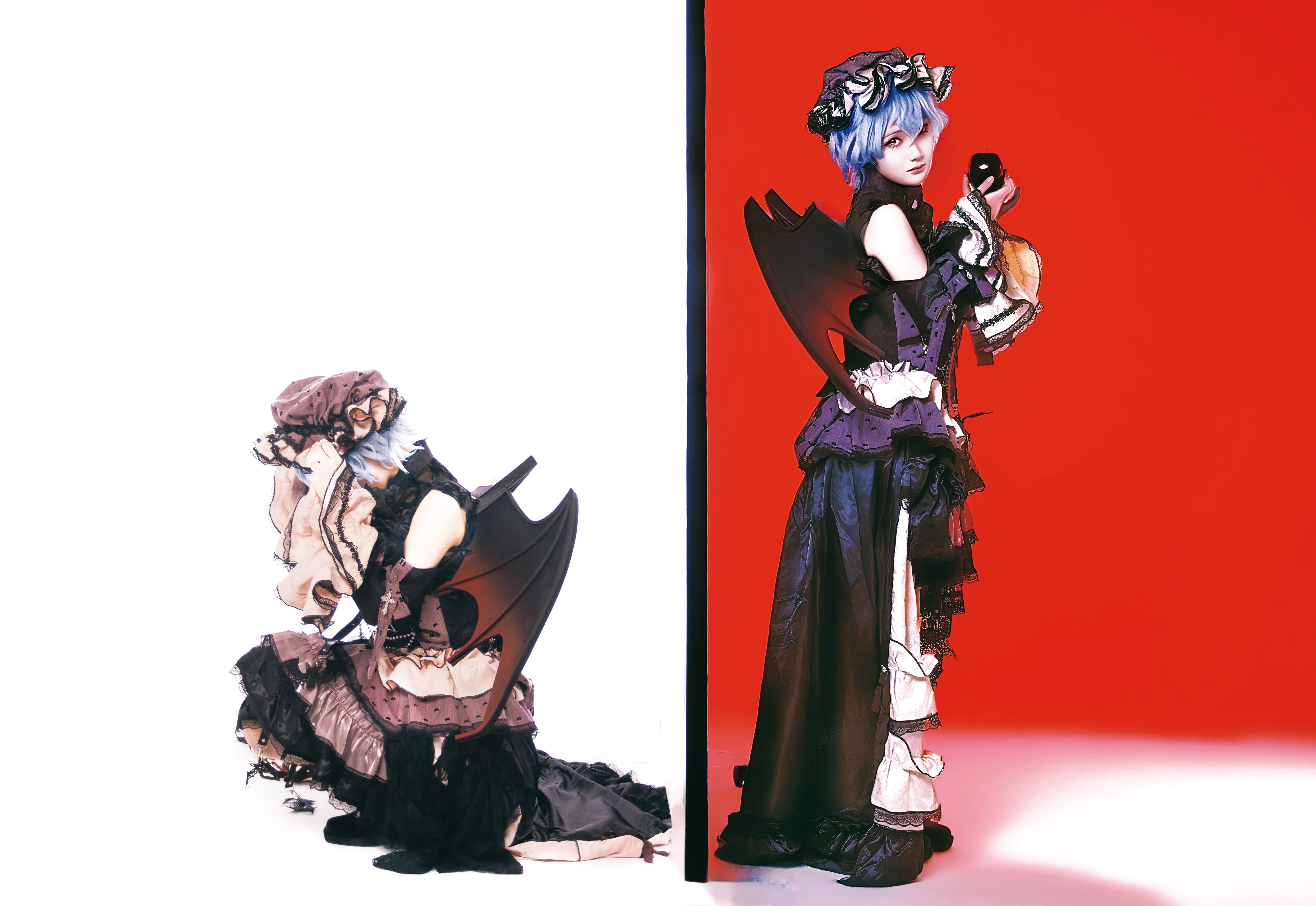 【レミリアコスプレ】東方Project紅魔館のお嬢様、ダークゴシック風コスプレ撮影 - 9 枚目