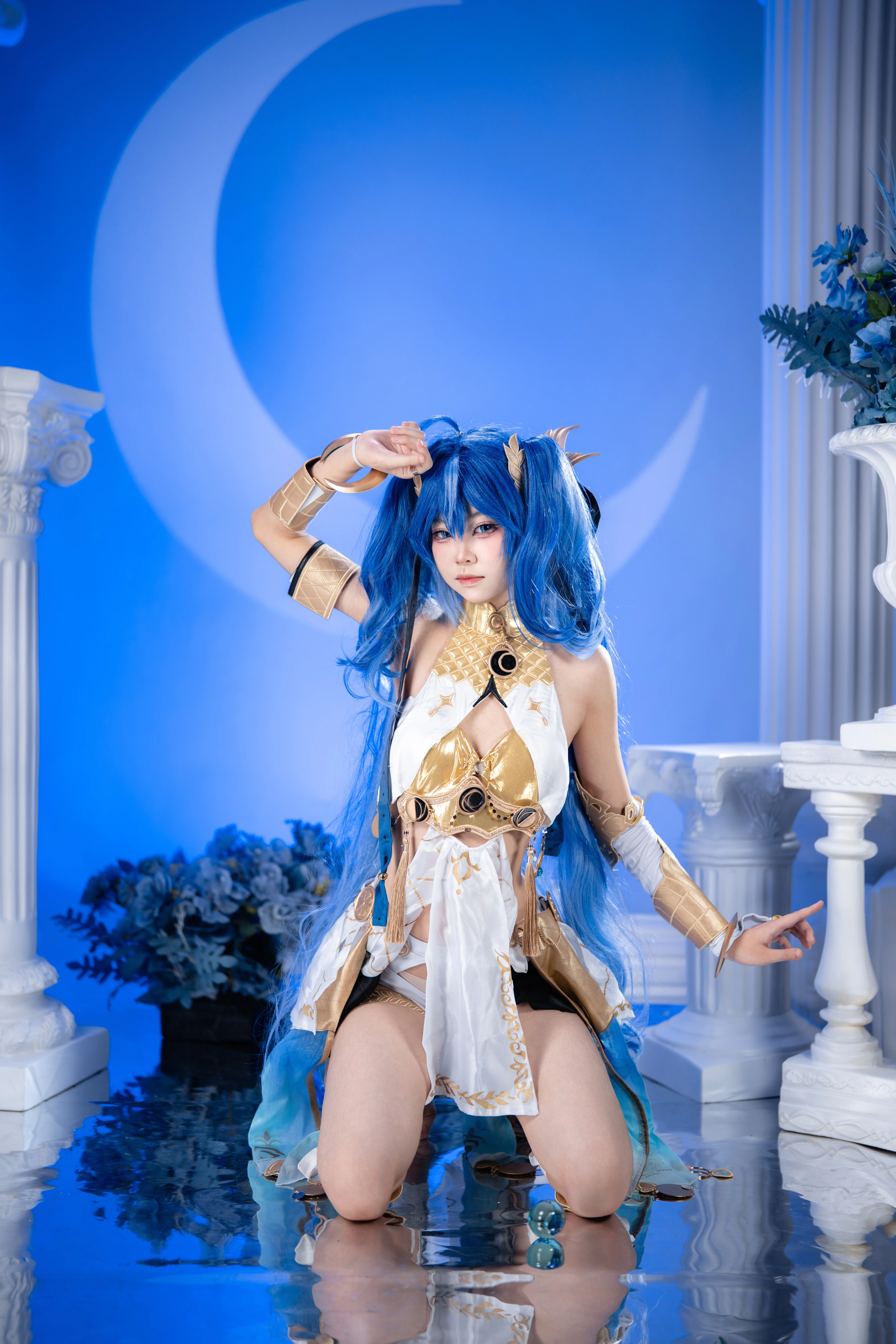 【ユノ コスプレ】鳴潮、月相が巡る中の静謐なるアンカー - 1 枚目