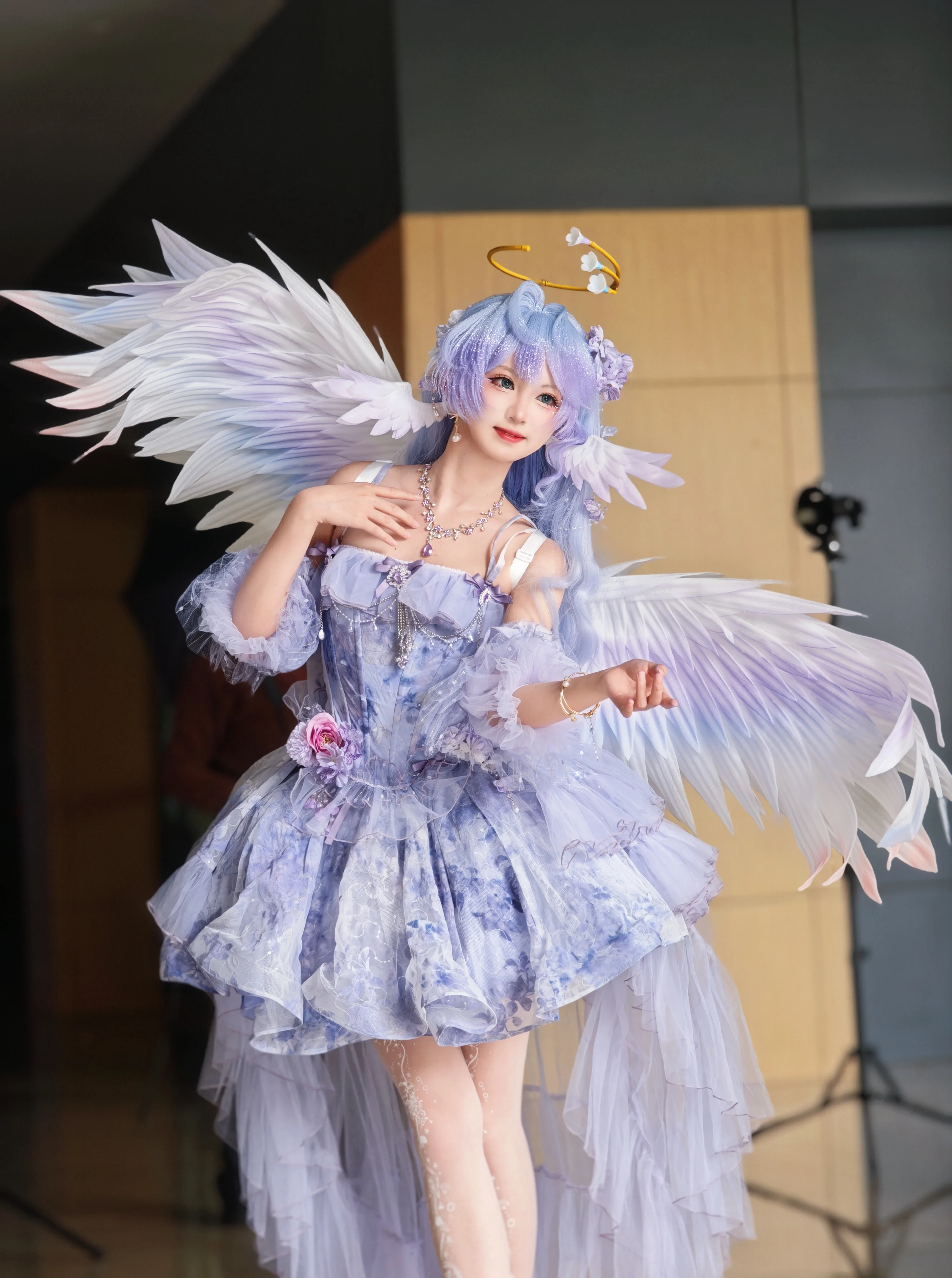 【知更鸟cos】在崩坏星穹铁道的星海中，展现如羽翼般的温柔守护