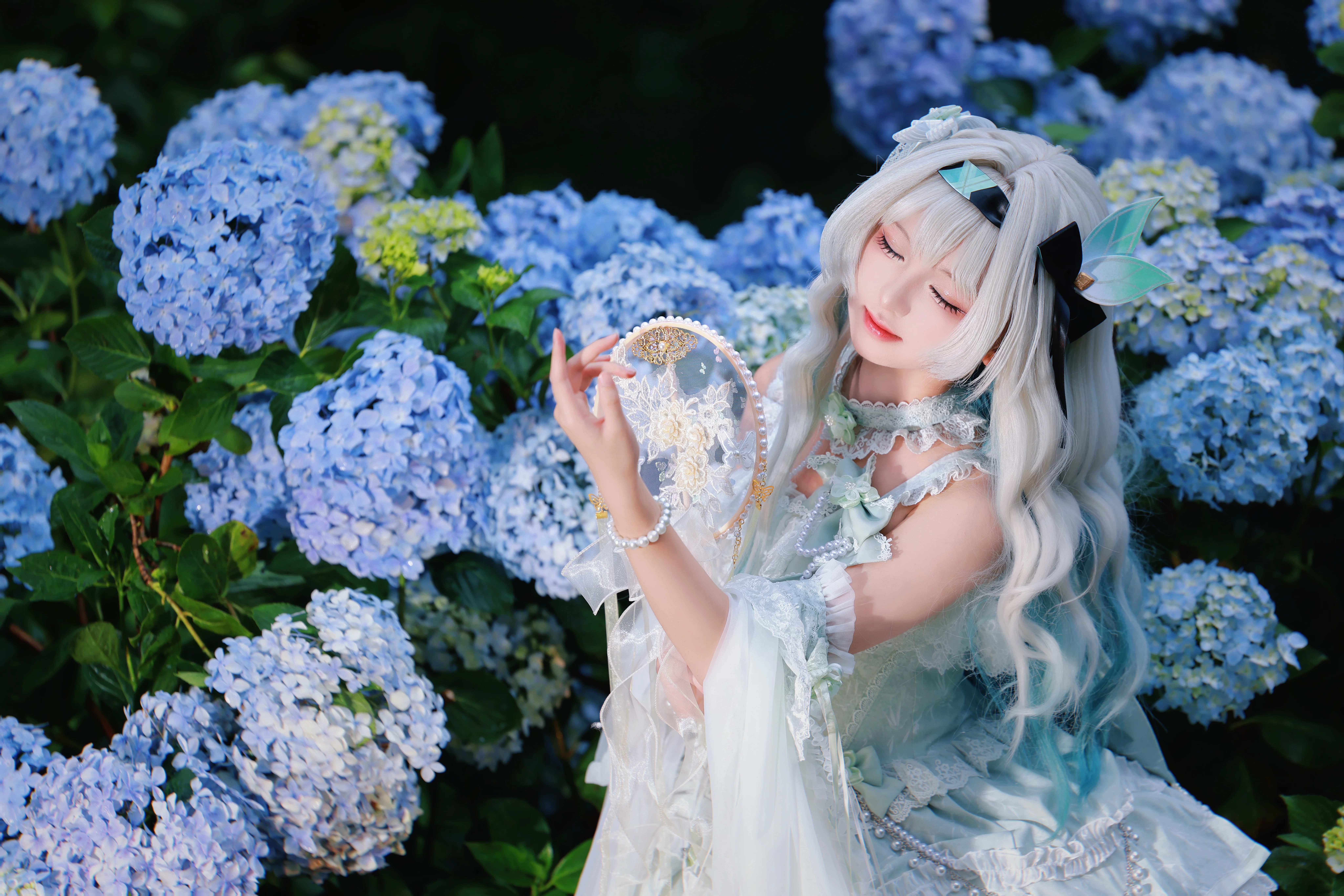 【流萤cos】崩坏星穹铁道里的绣球花海誓言 - 第 2 张