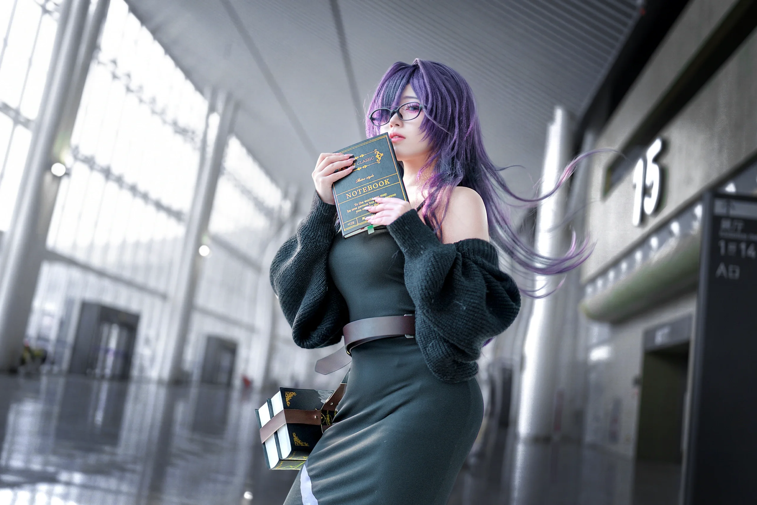 【蕾贝尔cos】NIKKE胜利女神 书卷气与冷感交织的日常穿搭 - 第 2 张