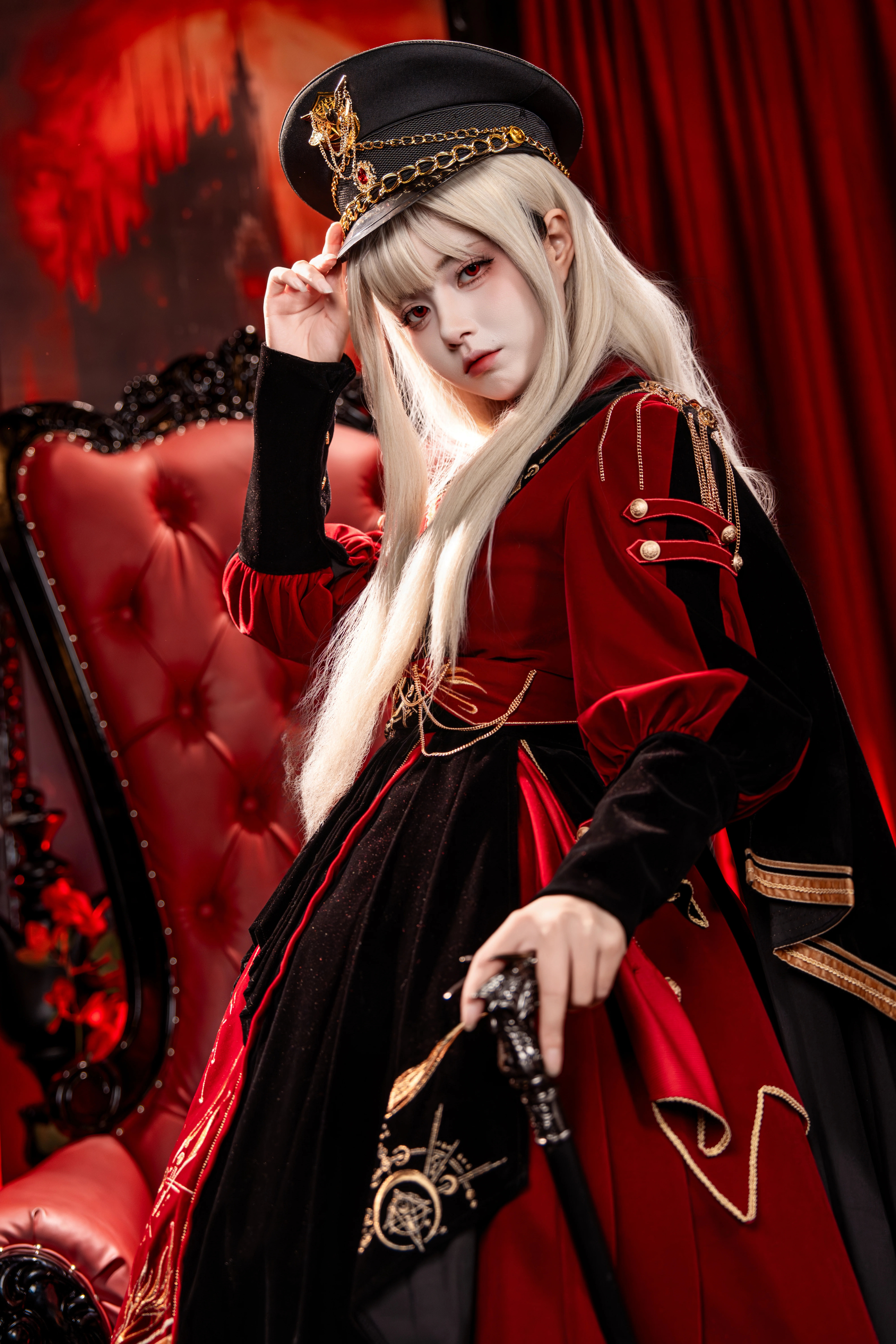 The Intimidation of the Red and Black Military Lolita, I Did My Best - Image 1