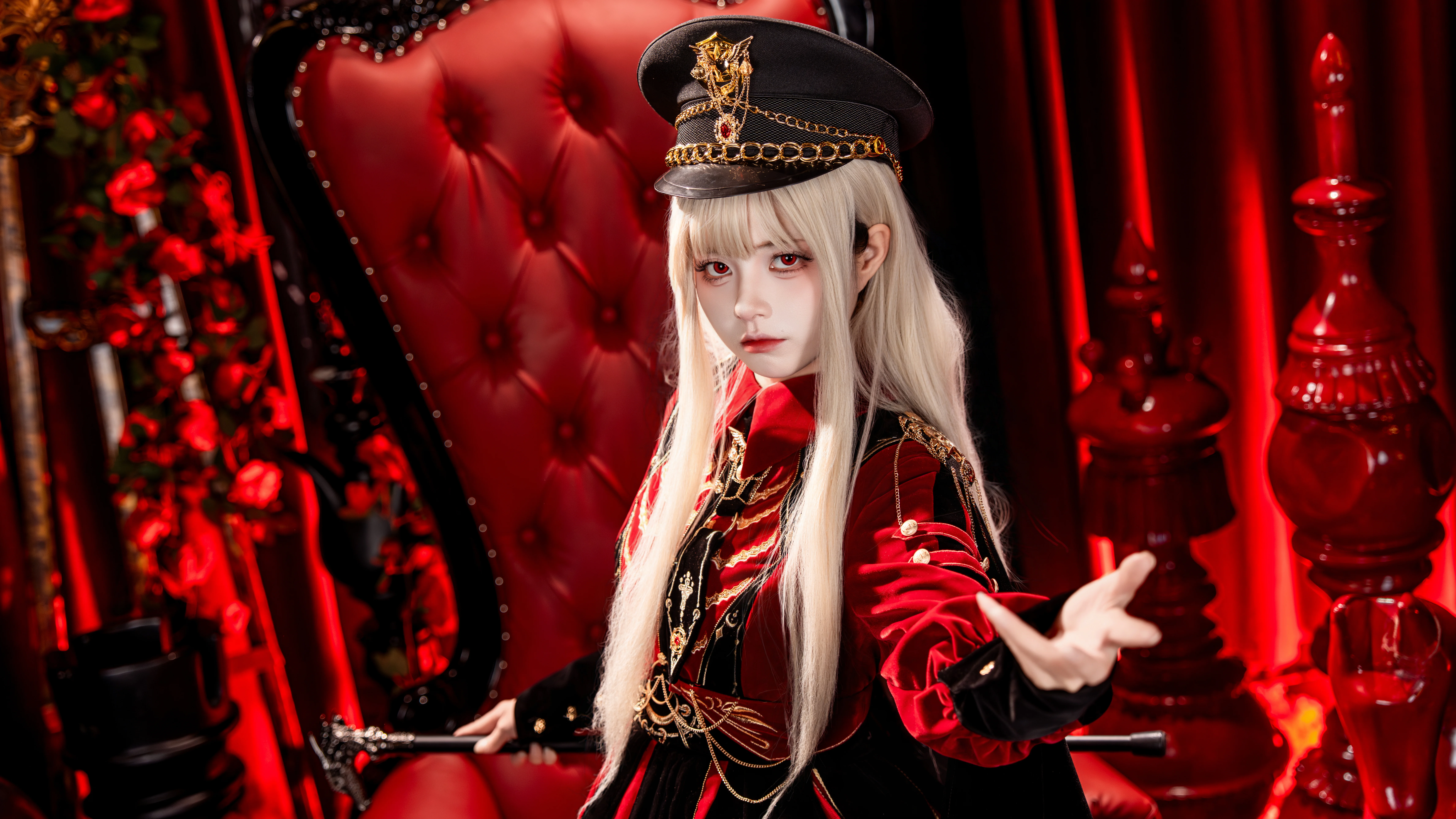 The Intimidation of the Red and Black Military Lolita, I Did My Best