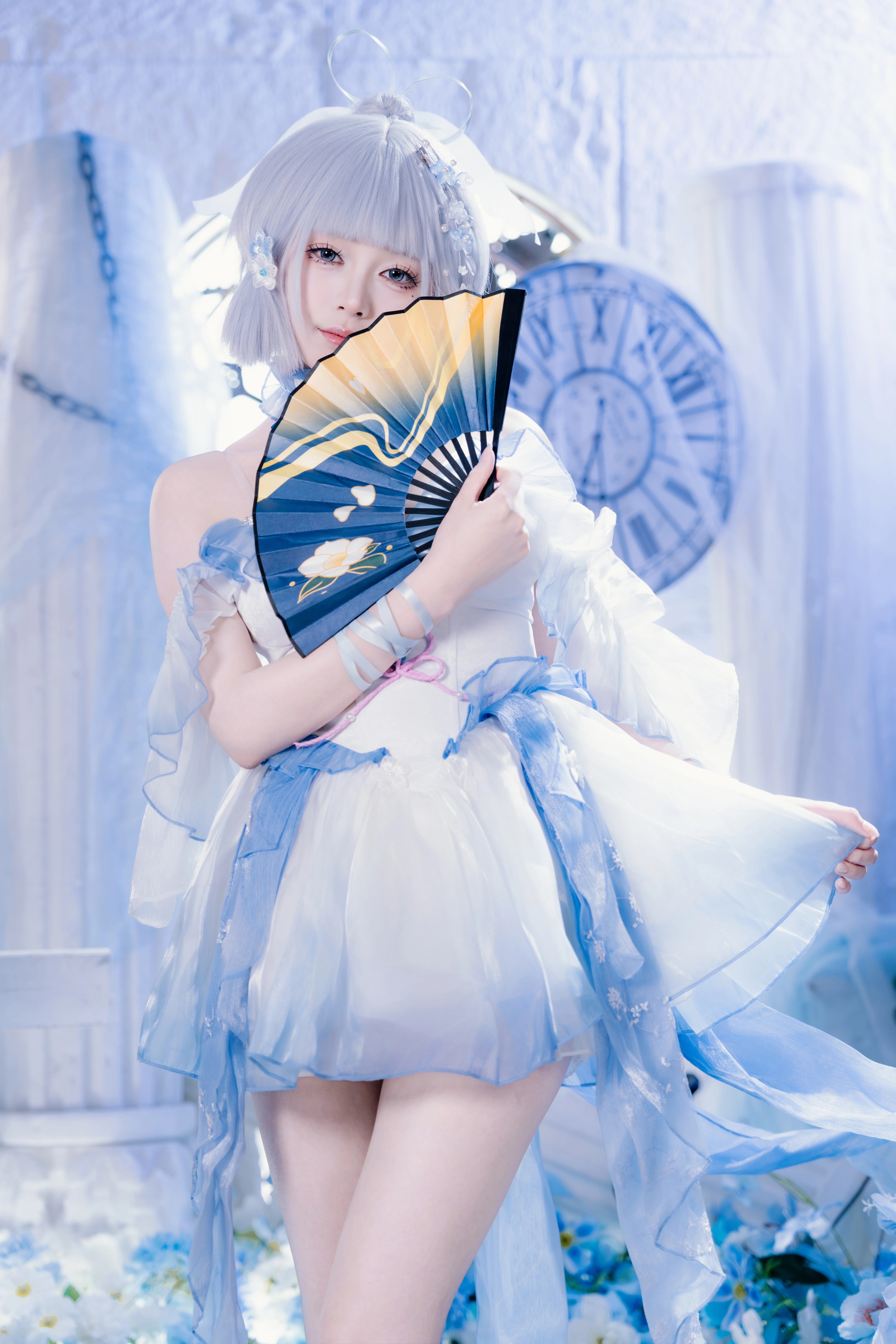 【神里绫华cos】漫天飞雪中，映照出如镜的清辉