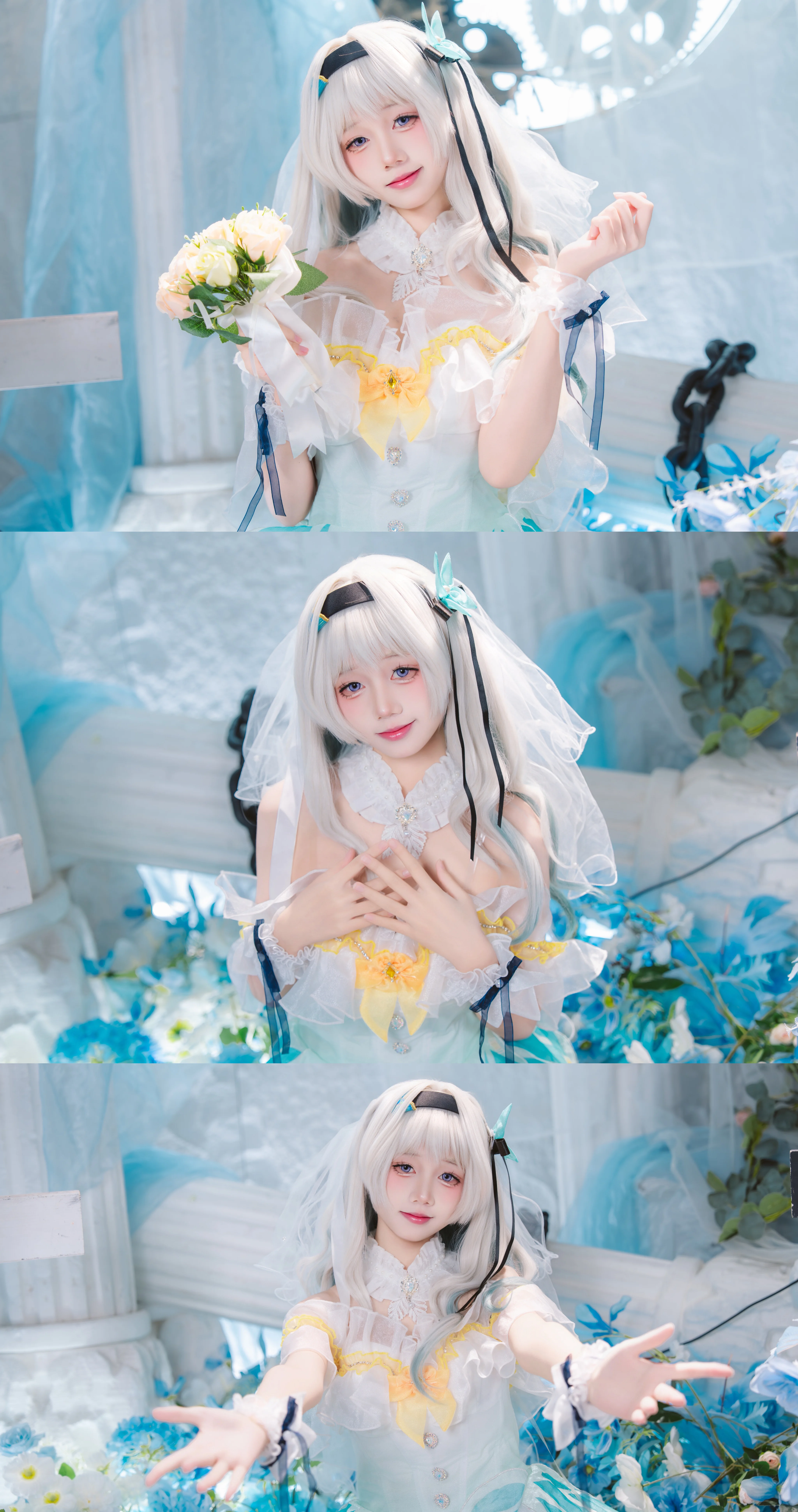 【流螢cos】崩壞星穹鐵道里的夢幻花嫁 - 第 1 張