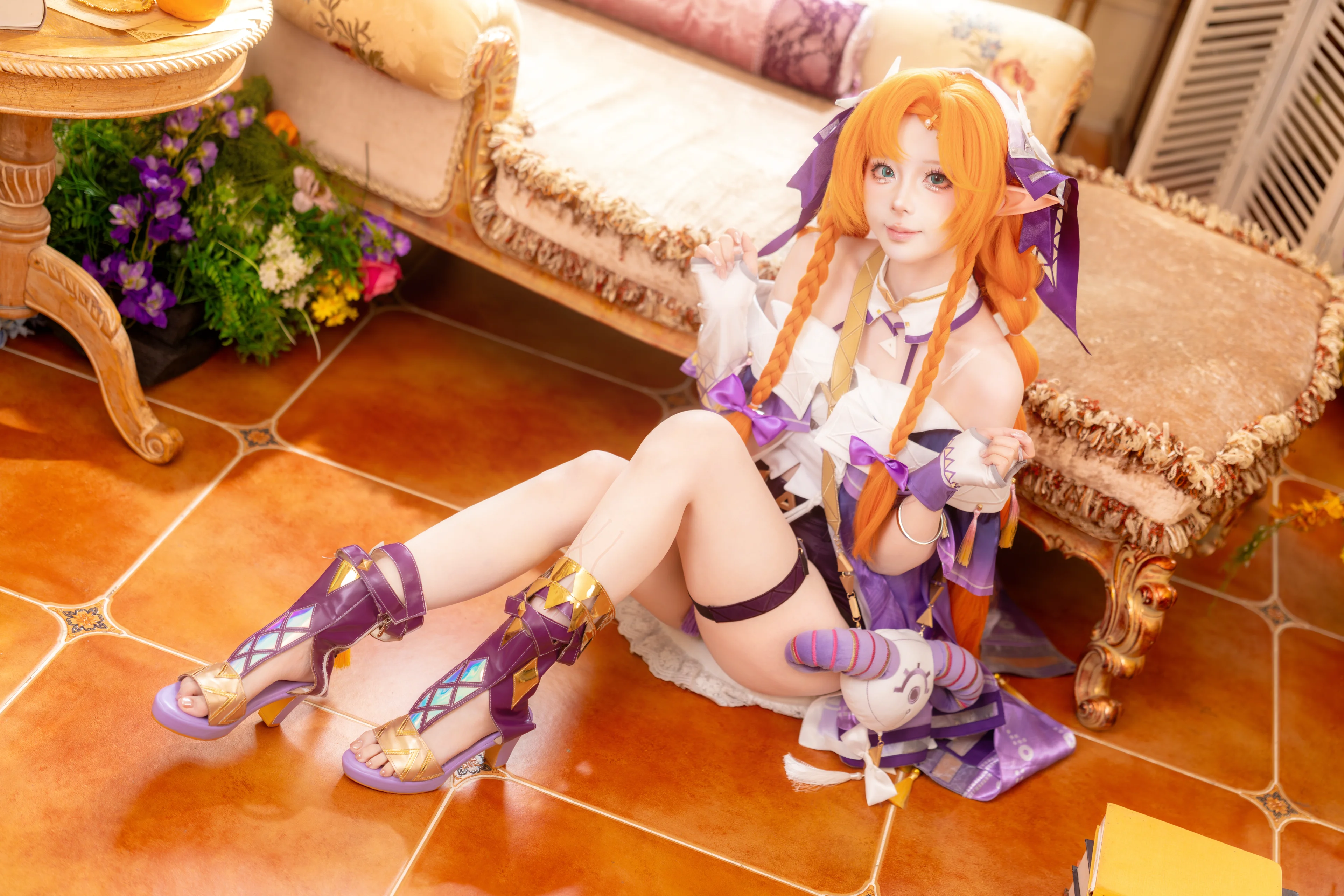 [Sigrika cosplay] Wuthering Waves: A Purple Melody Enlightened in the Shadows - Image 2