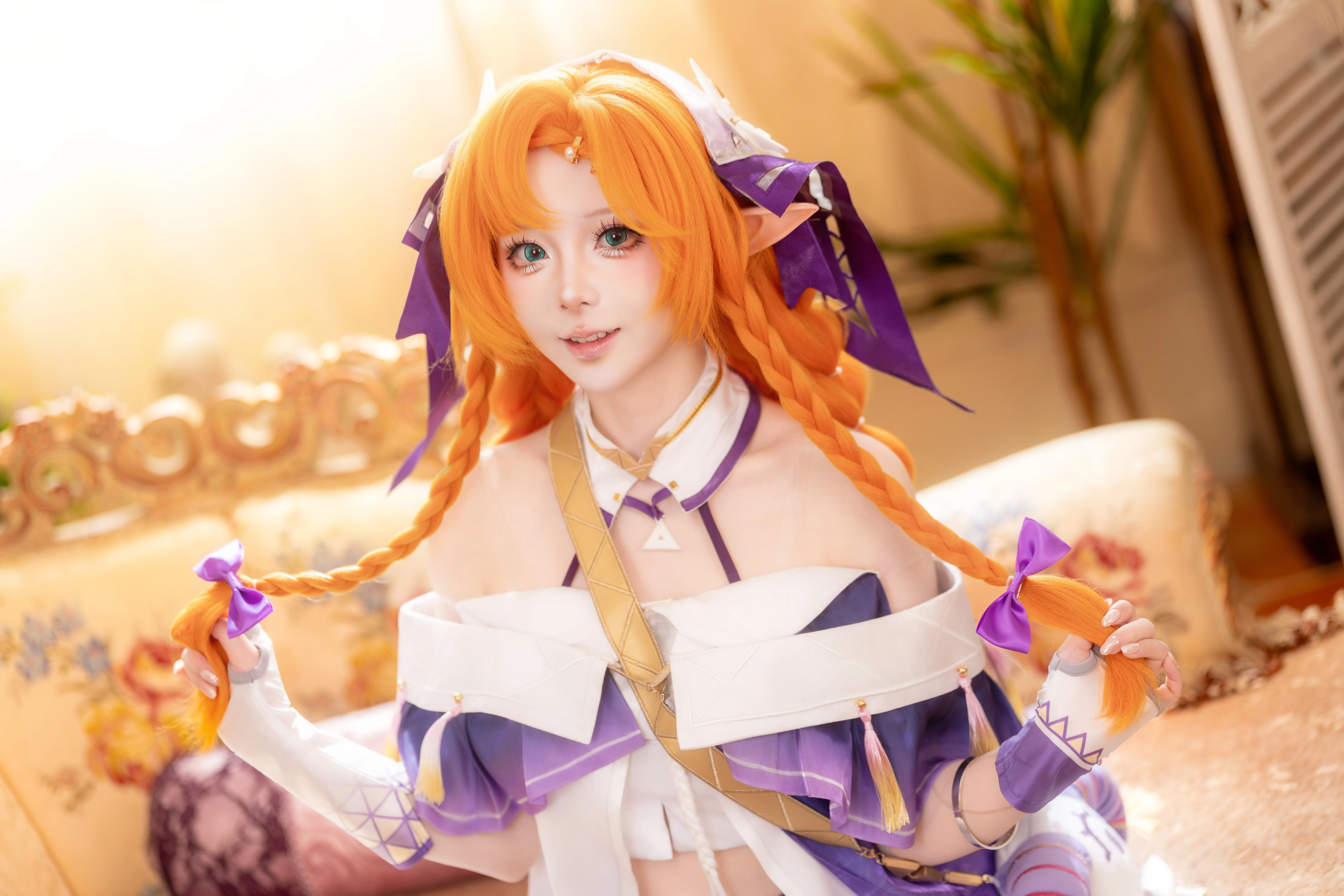 [Sigrika cosplay] Wuthering Waves: A Purple Melody Enlightened in the Shadows - Image 3