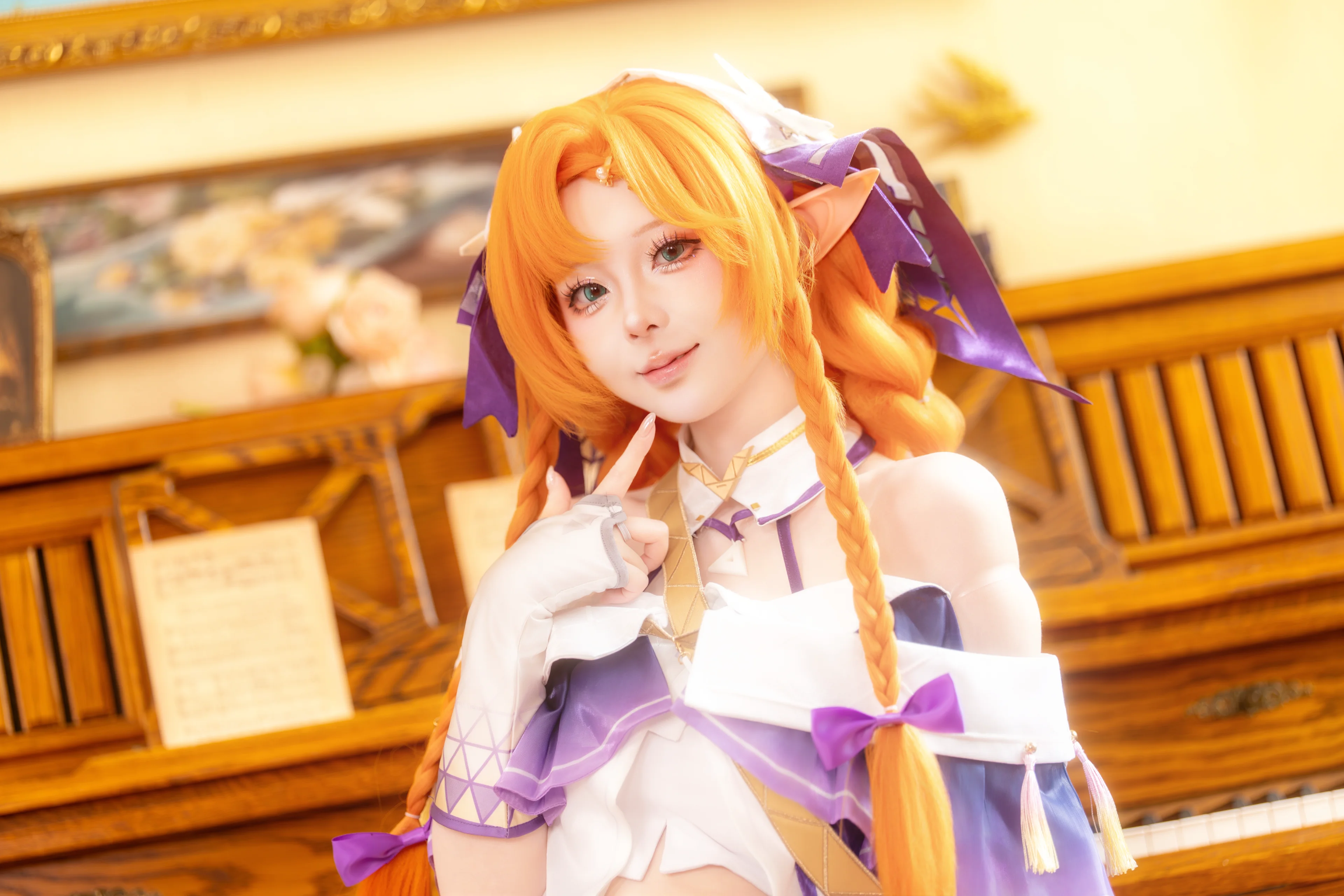 [Sigrika cosplay] Wuthering Waves: A Purple Melody Enlightened in the Shadows - Image 4