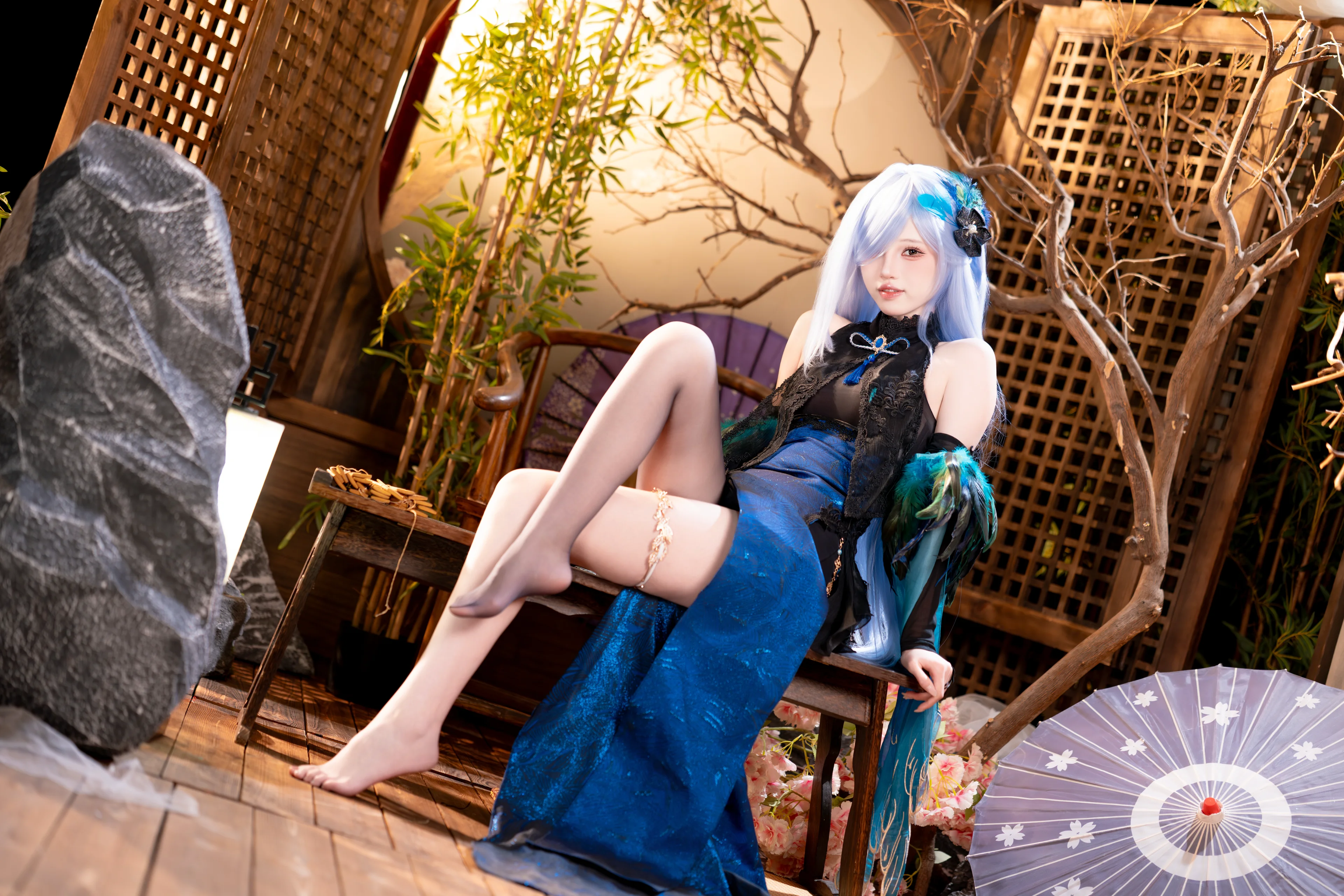 [Akimitsu cosplay] Azur Lane Qipao Romance, Coexistence of Cool Detachment and Elegance - Image 2